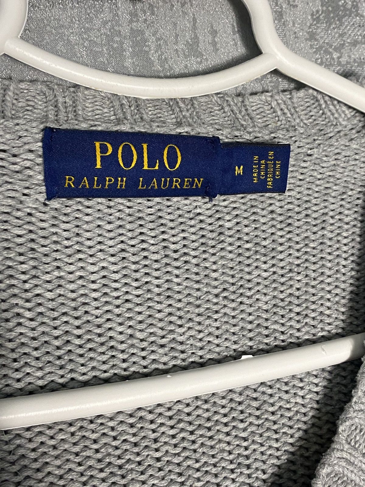 Polo Ralph Lauren Vintage Knitted Polo Ralph Lauren Crew Neck Sweater Size M Size US M / EU 48-50 / 2 - 3 Thumbnail
