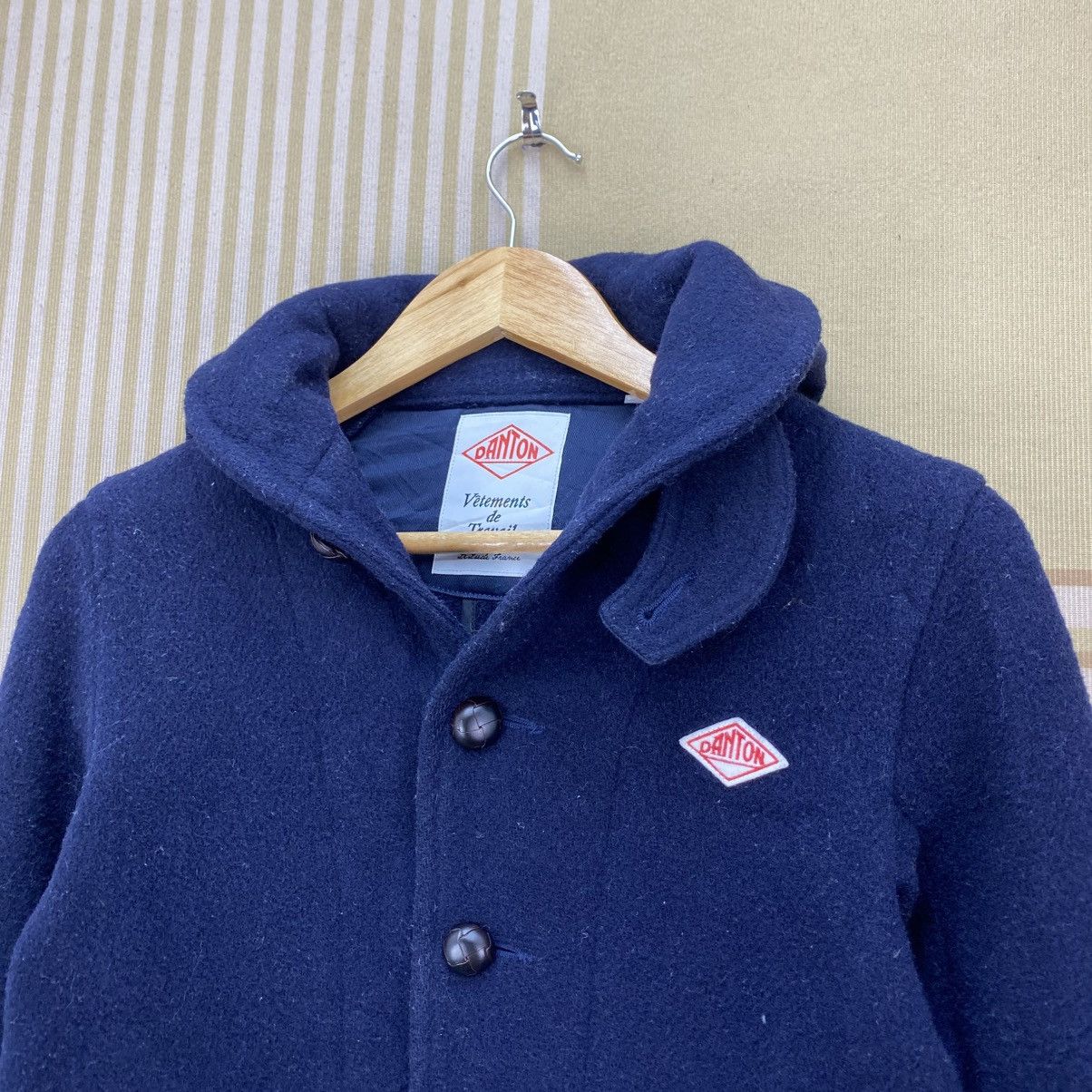 Danton 🫶Vintage Danton Wool Shawl Collar Jacket Size US S / EU 44-46 / 1 - 3 Thumbnail