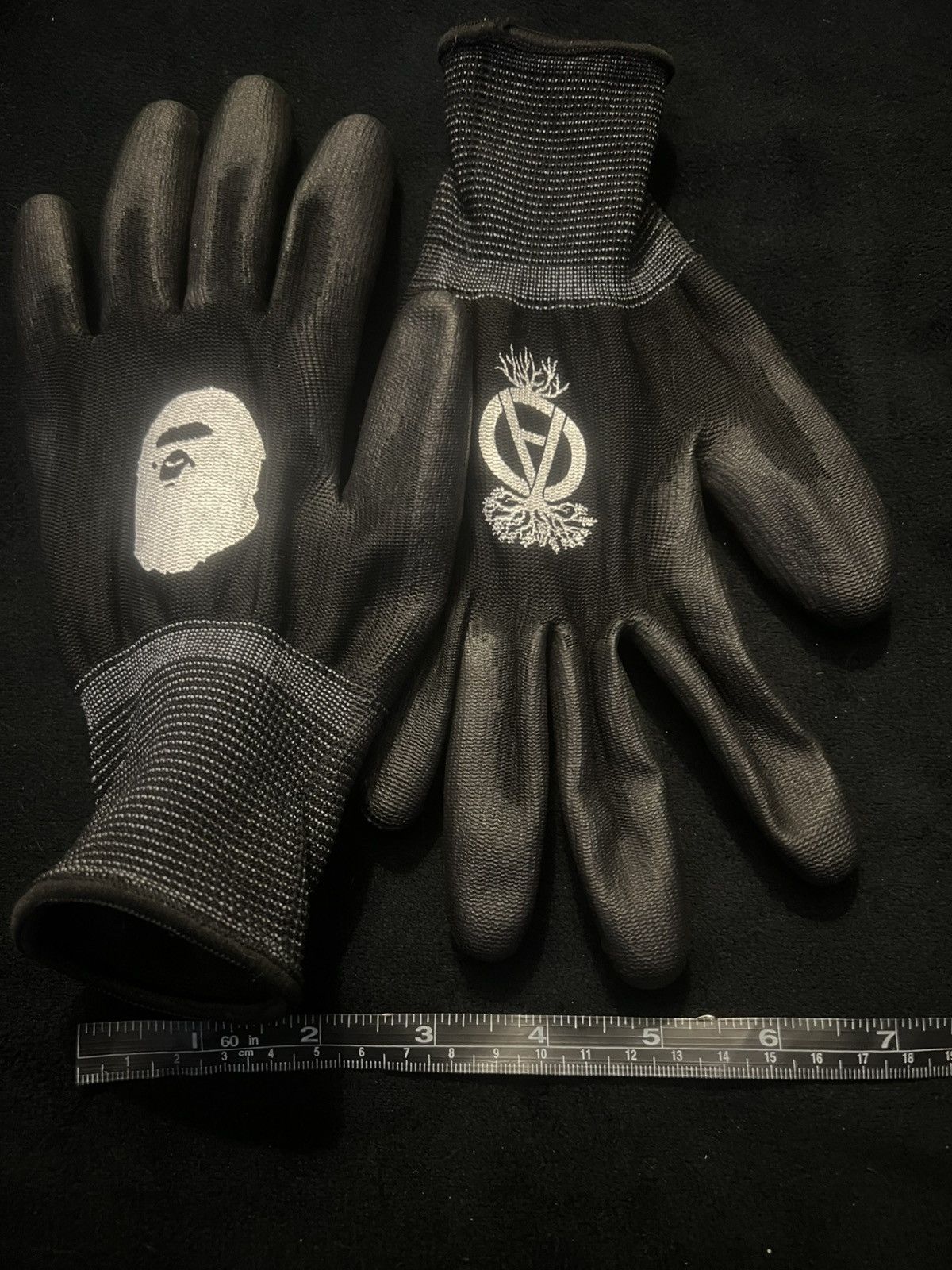 Bape × Neighborhood Bape Neighborhood Work Gloves 23SS Size ONE SIZE - 2 Thumbnail