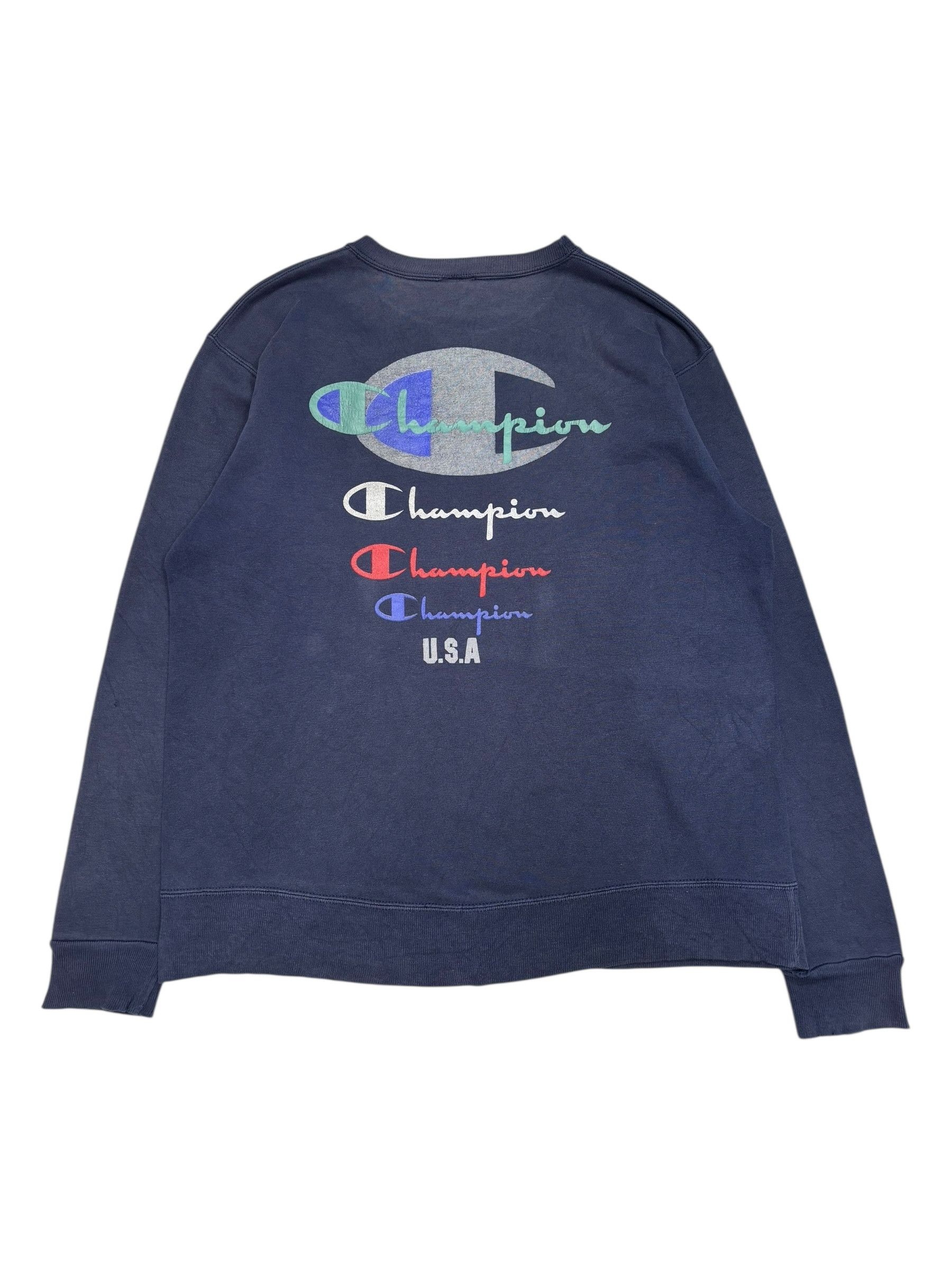 Champion RARE🔥VINTAGE CHAMPION USA 🇺🇸 SWEATSHIRT Size US M / EU 48-50 / 2 - 1 Thumbnail
