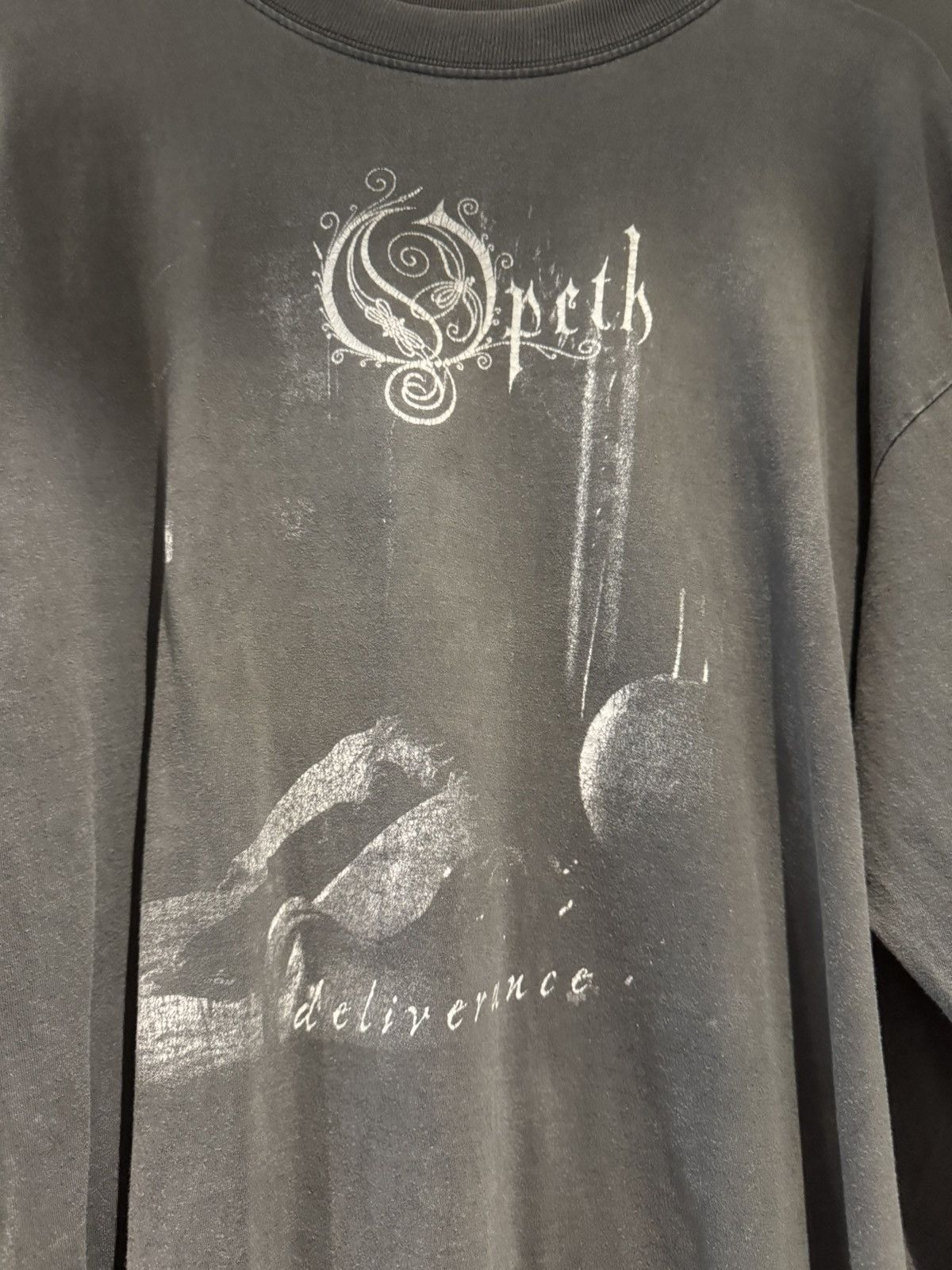 Band Tees Beautifully faded vintage bang long sleeve t shirt Size US XL / EU 56 / 4 - 2 Thumbnail