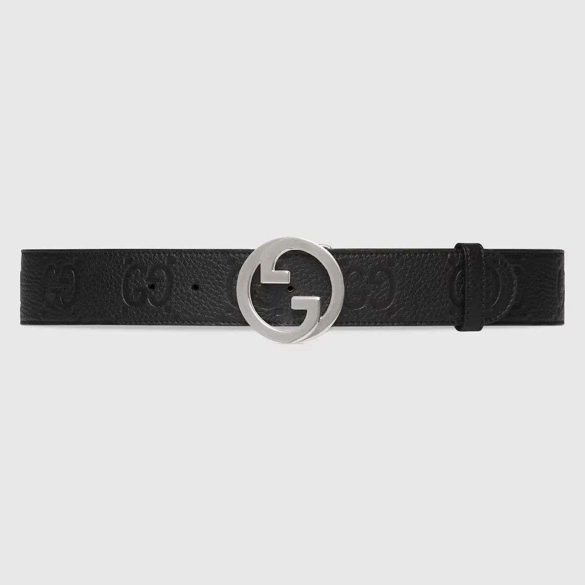 o1mt1gz0325 Size: 85 / Blondie Wide Belt in Black