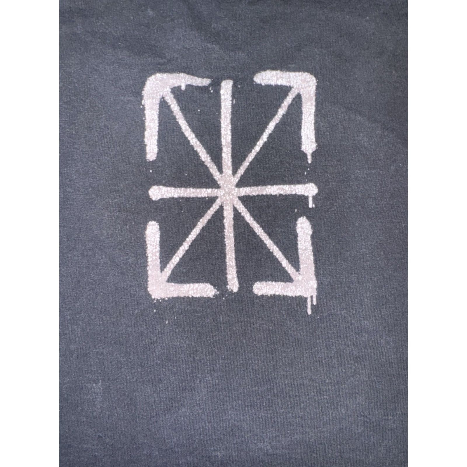 Vintage VINTAGE Seven Letter Graffiti Logo Graphic T-Shirt Black Small 19x26 Streetwear Tee Mens Shirt Size US S / EU 44-46 / 1 - 6 Thumbnail
