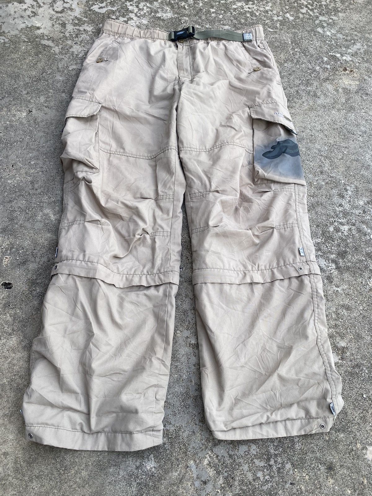 Vintage Vintage Pj's Surf Cargo Multi Pocket Baggy Pants Size US 36 / EU 52 - 4 Thumbnail