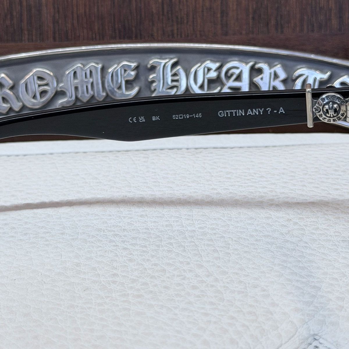 Chrome Hearts Chrome Hearts GITTIN ANY? -A Glasses Size ONE SIZE - 9 Thumbnail
