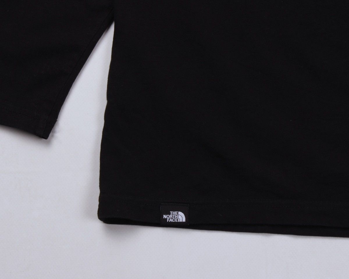 The North Face THE NORTH FACE Printed Logo Black Cotton Long Sleeve T-Shirt Size US XXL / EU 58 / 5 - 11 Thumbnail