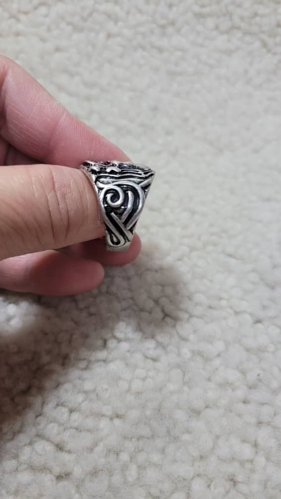 Japanese Brand × Scully × Vintage Skull Ring Bondage Punk Style 💀 Size ONE SIZE - 2 Thumbnail