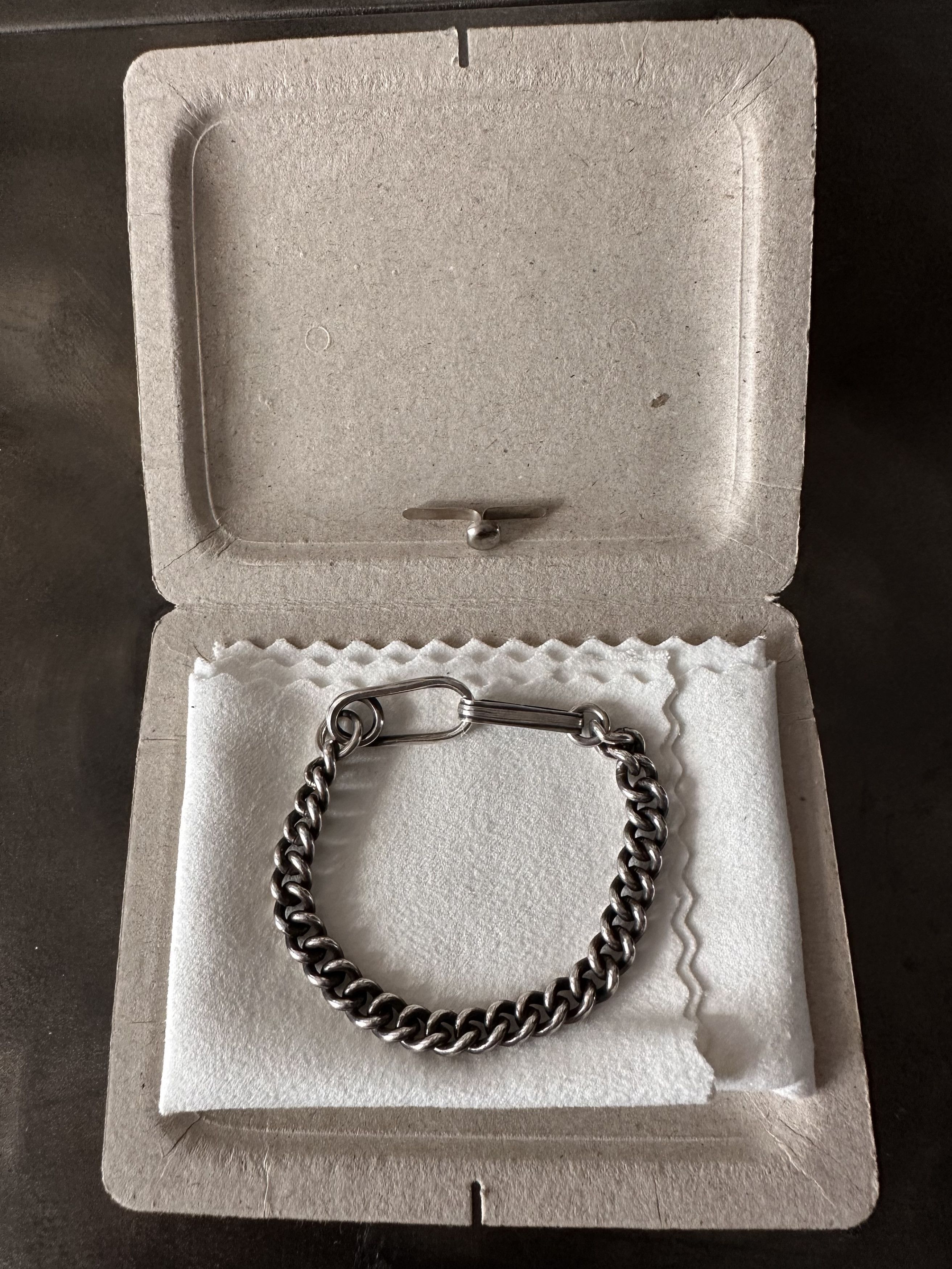 Werkstatt Munchen Werkstatt München Silver Curl Bracelet SIZE-S Size ONE SIZE - 2 Thumbnail