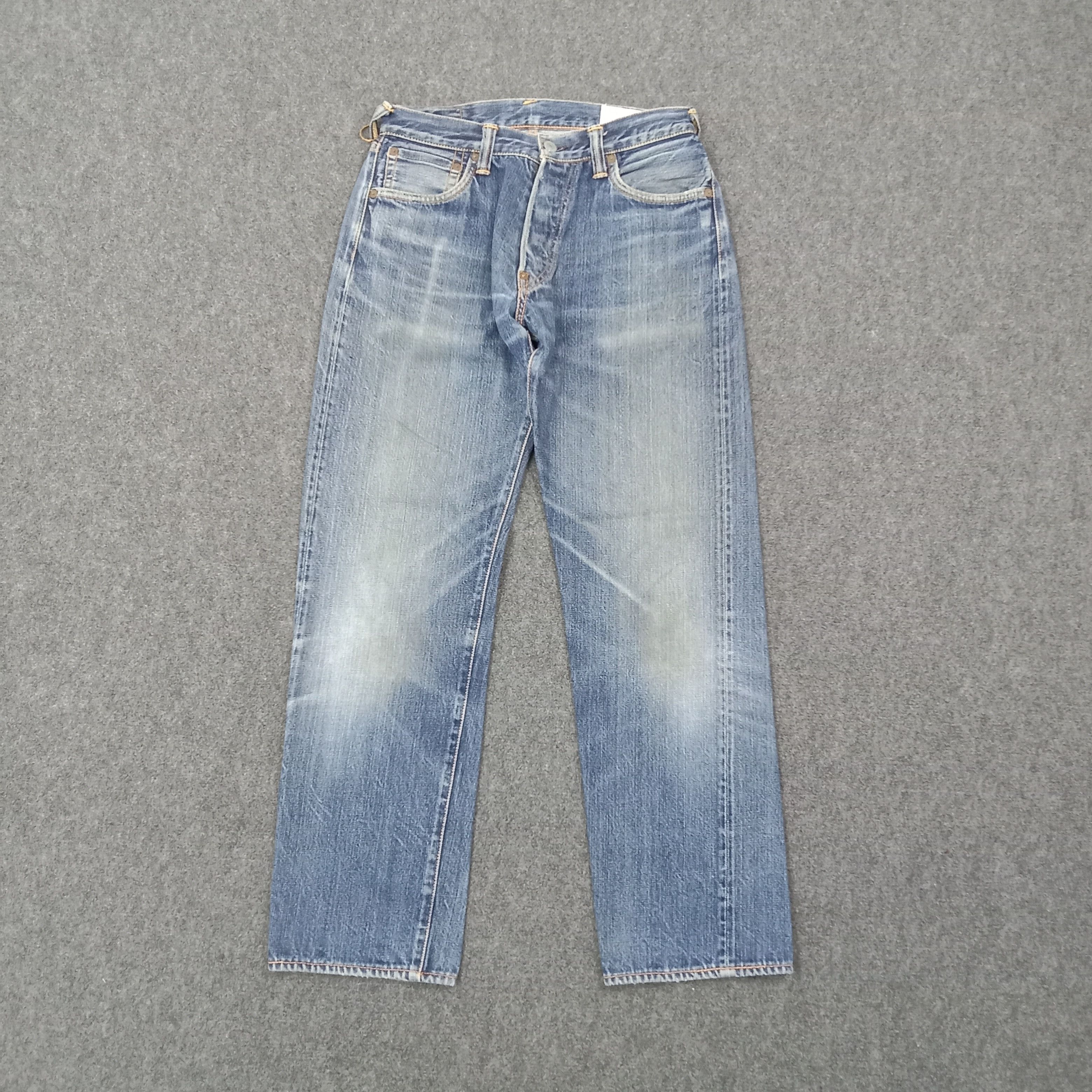 Evisu Evisu Selvedge Japanese Daicock Custom Denim Jeans C265N32 Size US 27 - 7 Thumbnail