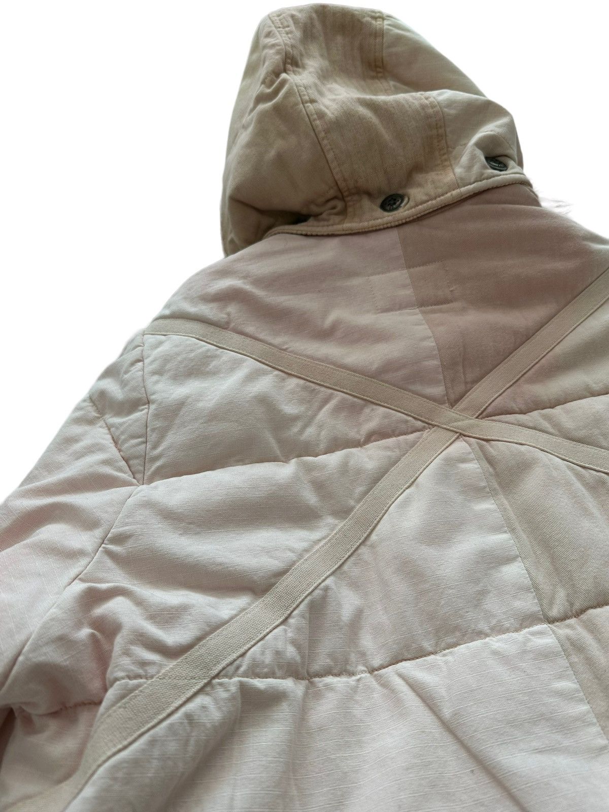 Greg Lauren Sz2 SAMPLE Pink Scrap Vintage Padded Snorkel Parka Size US M / EU 48-50 / 2 - 11 Thumbnail