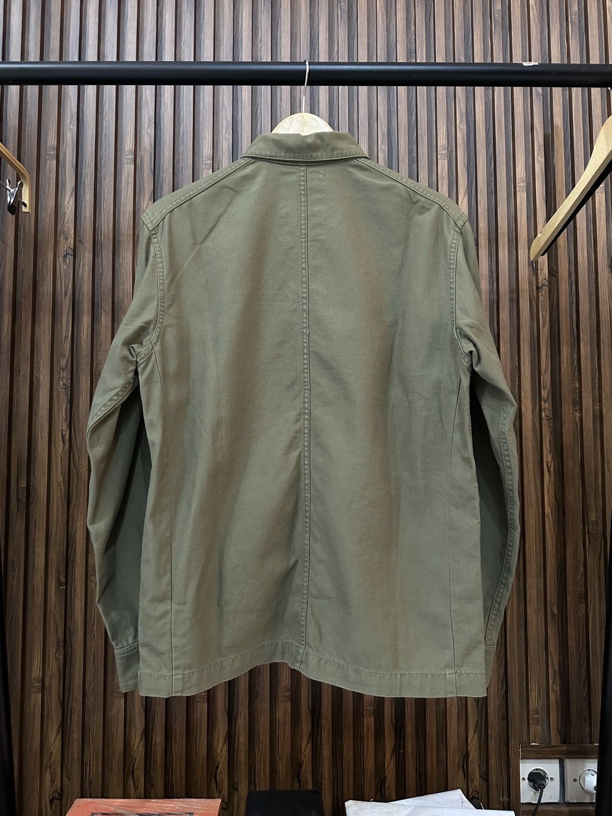 Wtaps WTAPS Buds LS Shirts Cotton Satin 2011 "Olive Drab" size 2 Size US M / EU 48-50 / 2 - 2 Thumbnail