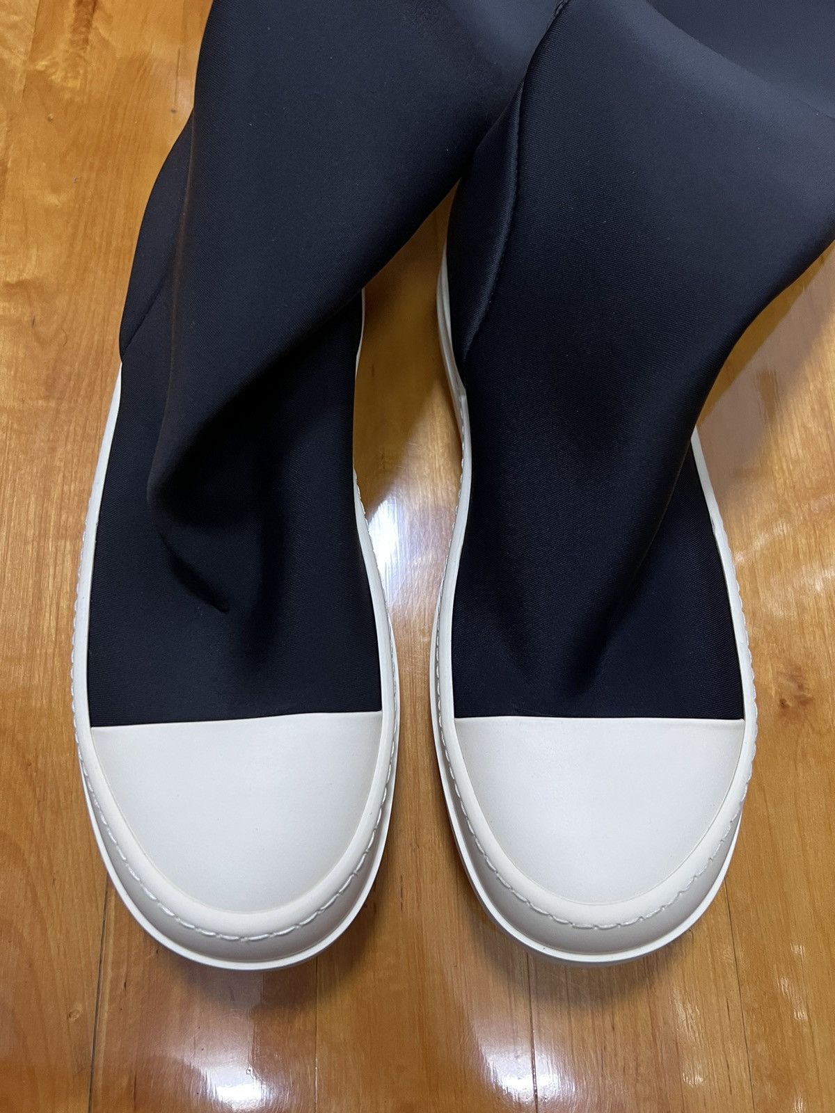 Rick Owens Drkshdw Rick owens drkshdw thigh high stocking ramones sz 38 Size US 8 / IT 38 - 2 Thumbnail