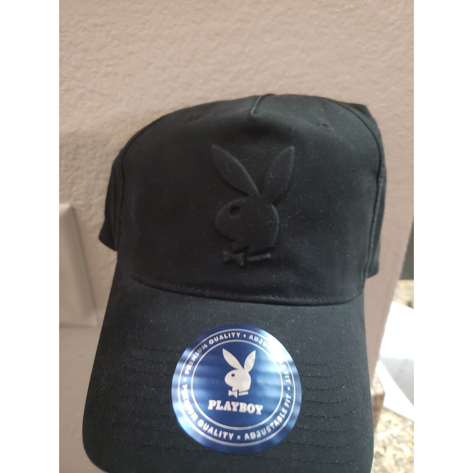 Lids Playboy Hat Cap Hat Dad Strapback Strap Black Bunny Lids Size ONE SIZE - 1 Thumbnail