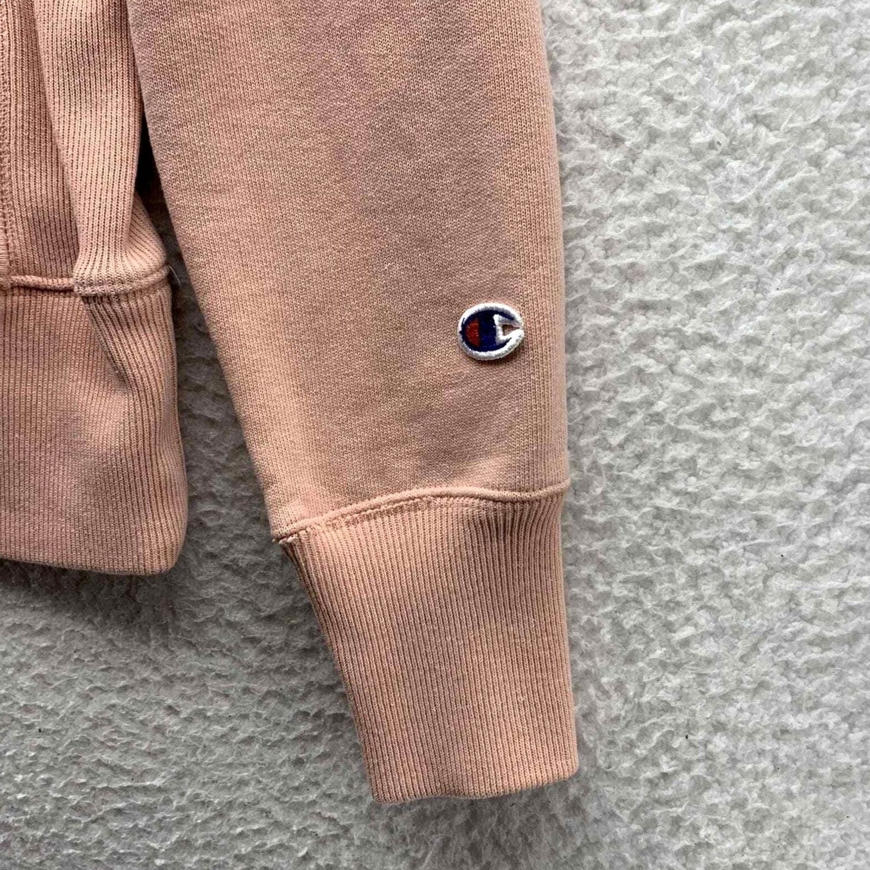 Champion Champion Hoodie Adult Medium Pink Sweatshirt Reverse Weave Gusset No Drawstring Size M / US 6-8 / IT 42-44 - 5 Thumbnail