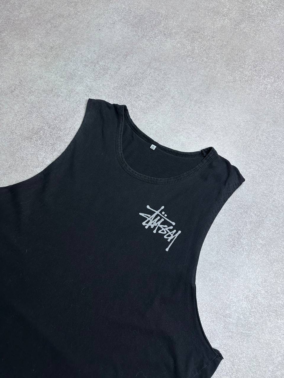 Stussy Vintage Stussy Big Logo Tank Top Rare L Size US L / EU 52-54 / 3 - 4 Thumbnail