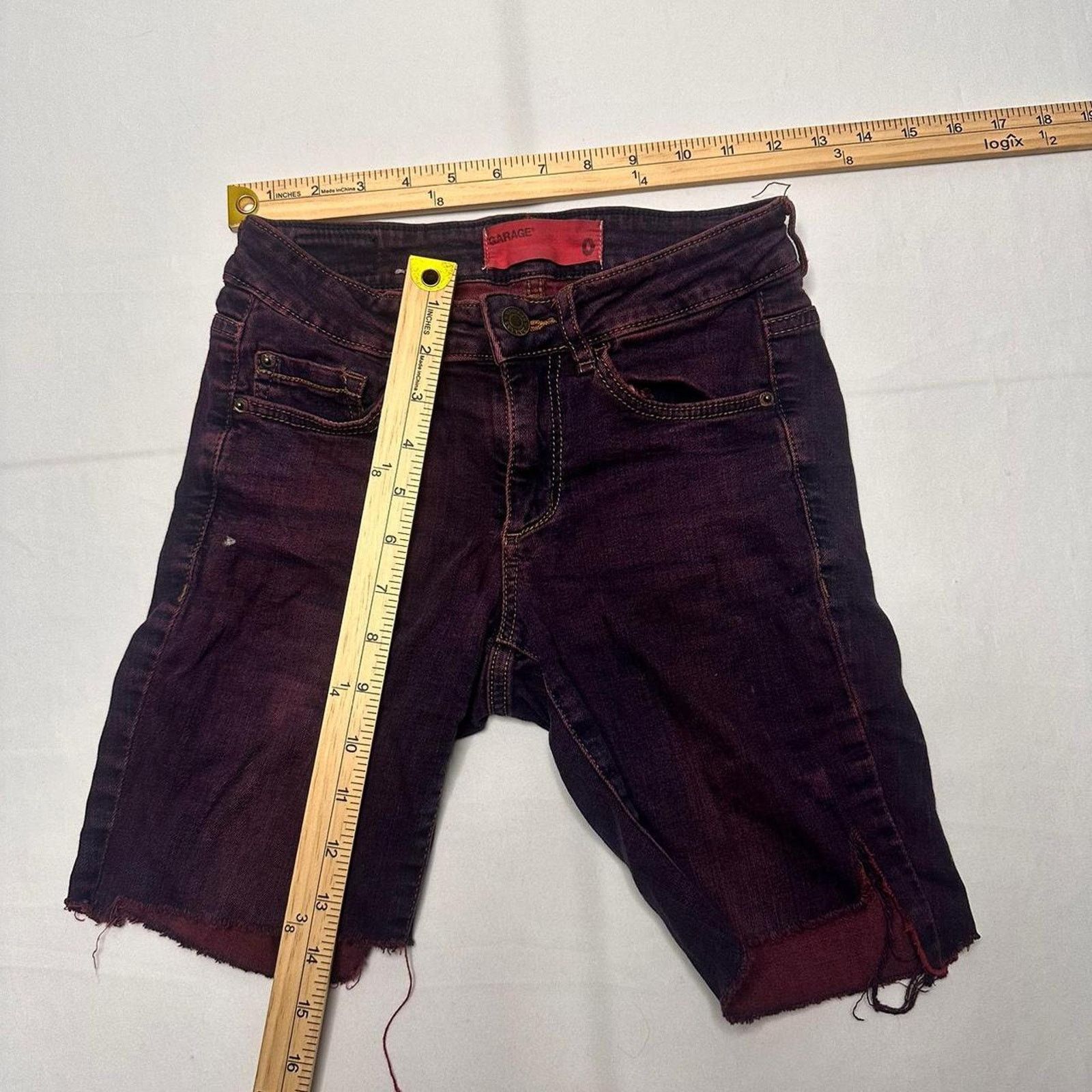Garage Garage Size 0 Denim Double Washed Color Shorts Size 25" / US 0 / IT 36 - 4 Thumbnail