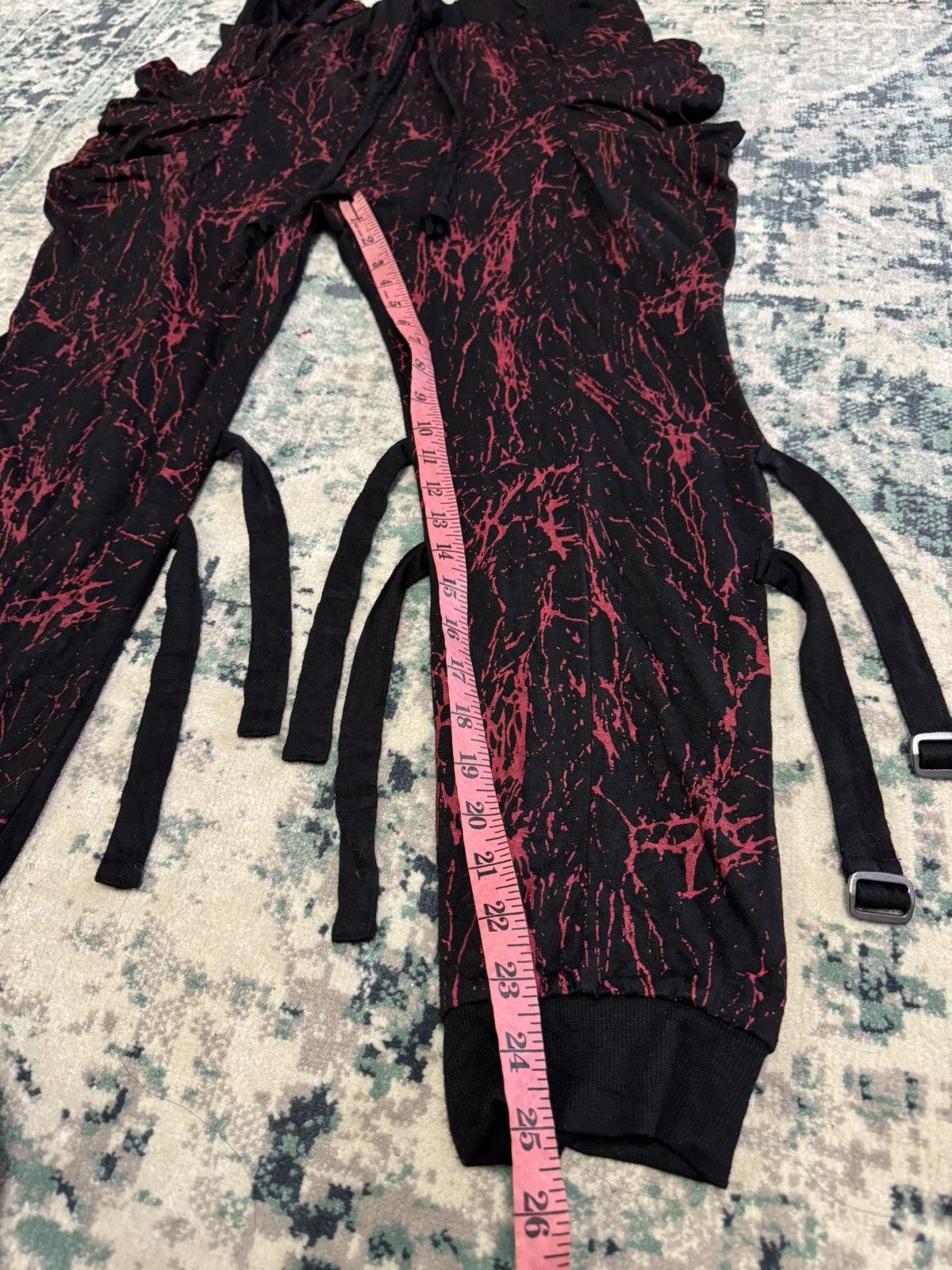 Japanese Brand SEXPOT REVENGE LOW CROTCH JOGGER PANTS Size US 31 - 4 Thumbnail