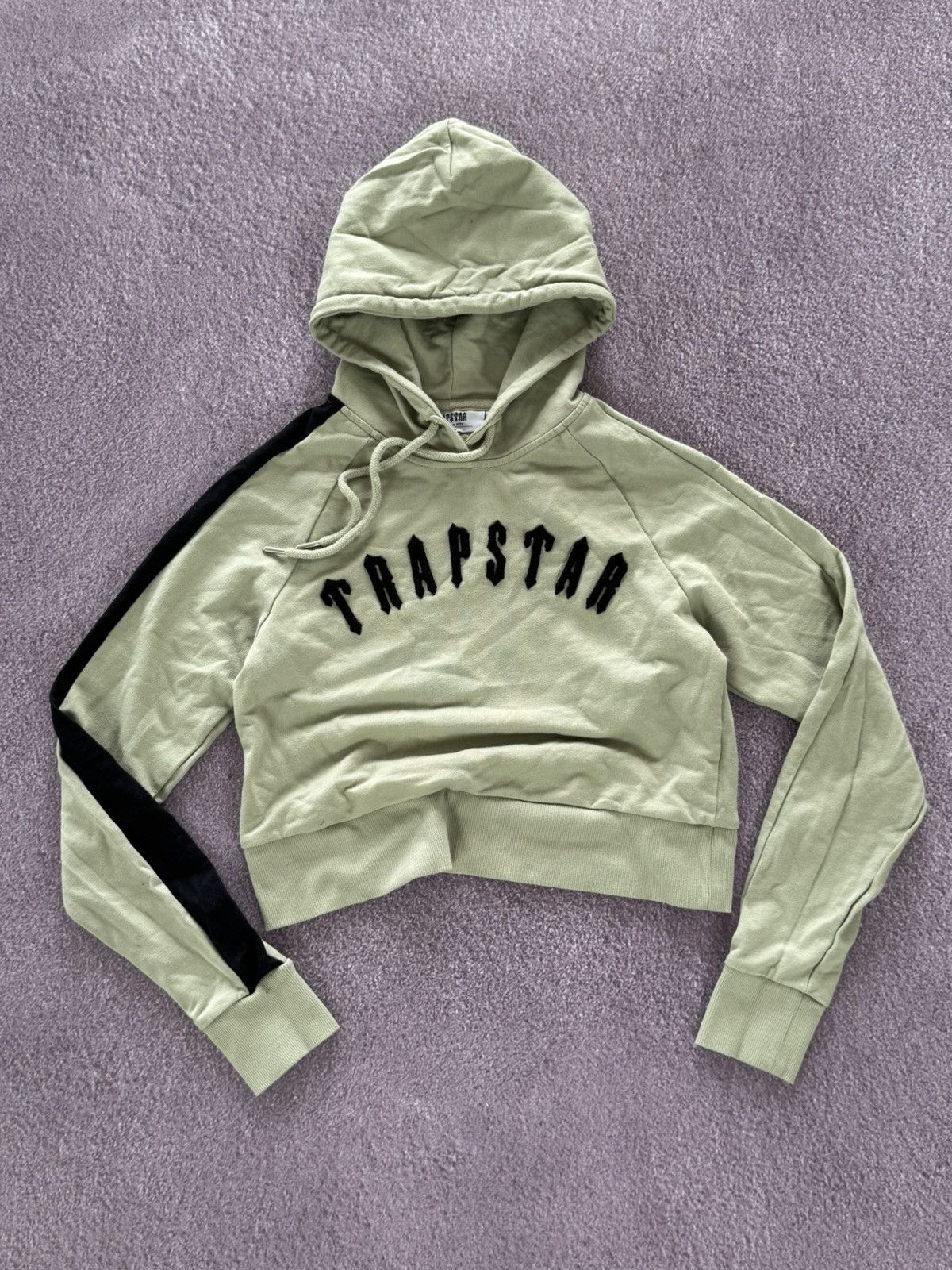 Trapstar London Trapstar London Classic Logo Cropped Hoodie Size M / US 6-8 / IT 42-44 - 1 Thumbnail