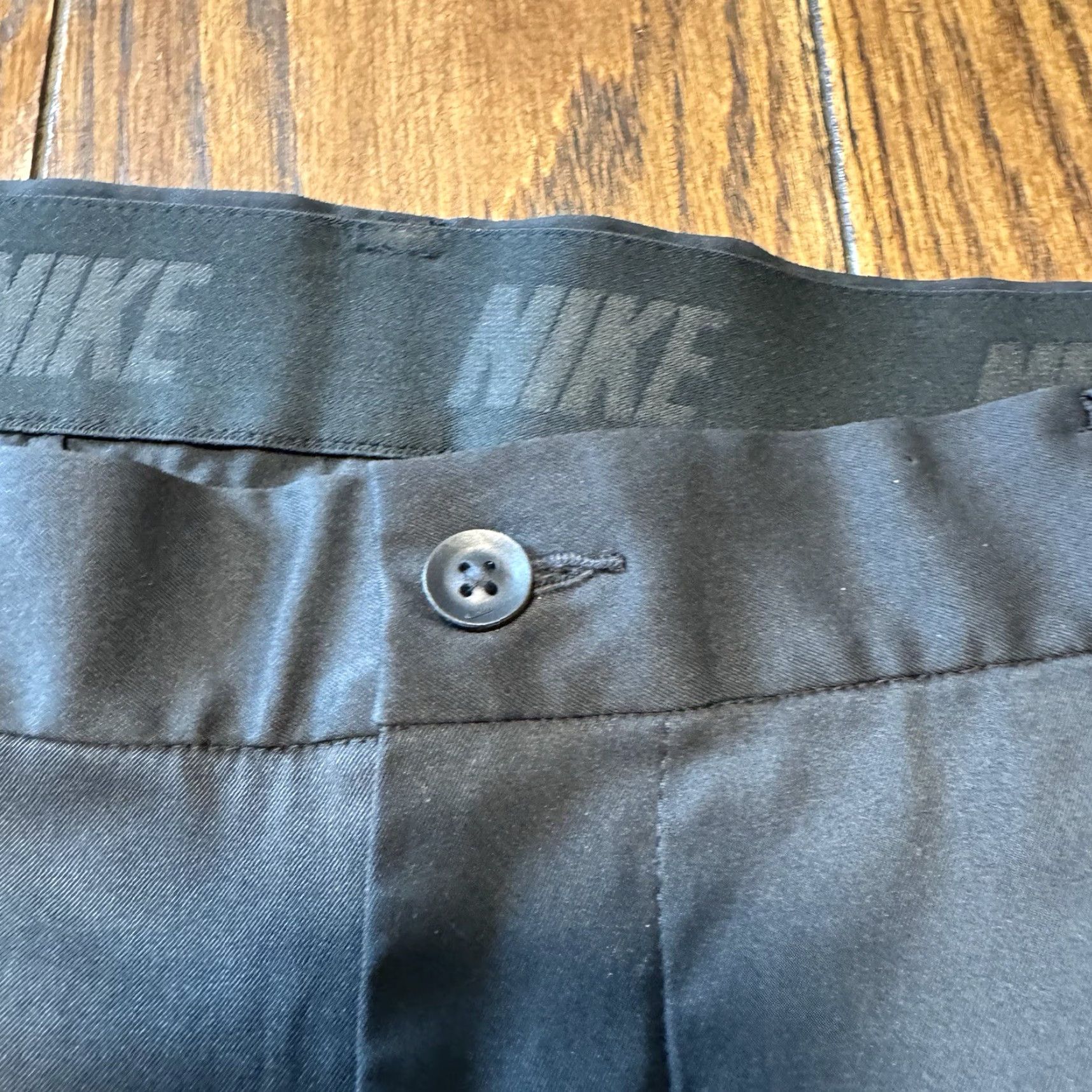 Nike Nike Dri-FIT Flat Front Tech Pant Men’s Black 38 Regular 38x36 Unhemmed New 835593-010 Size US 38 / EU 54 - 5 Thumbnail