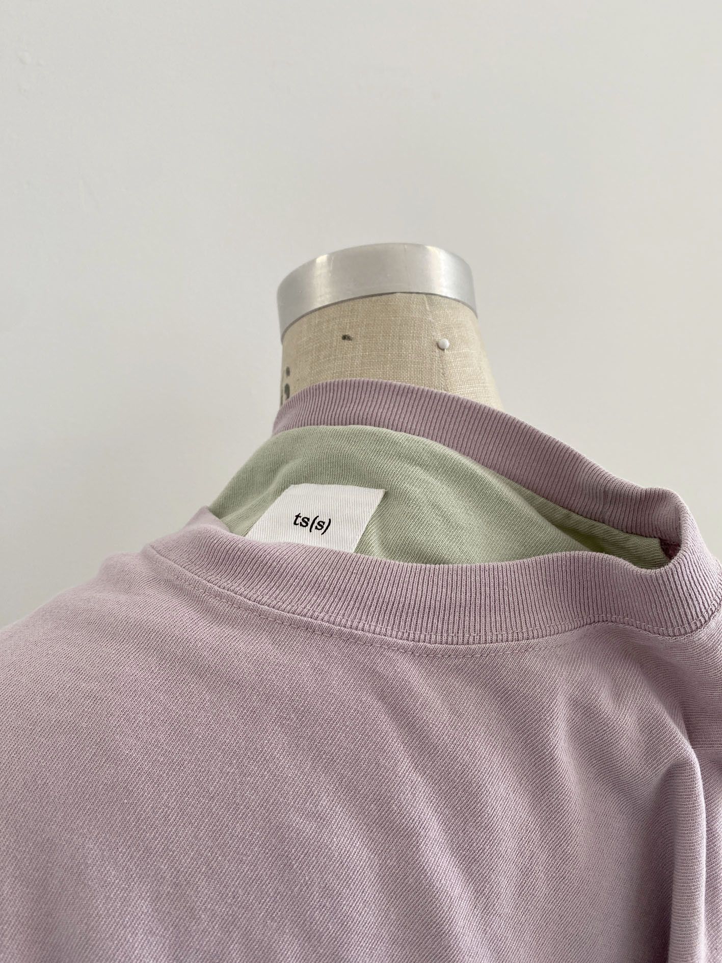 Japanese Brand ts(s) Japan pastel color color block shirt Size US XL / EU 56 / 4 - 5 Thumbnail