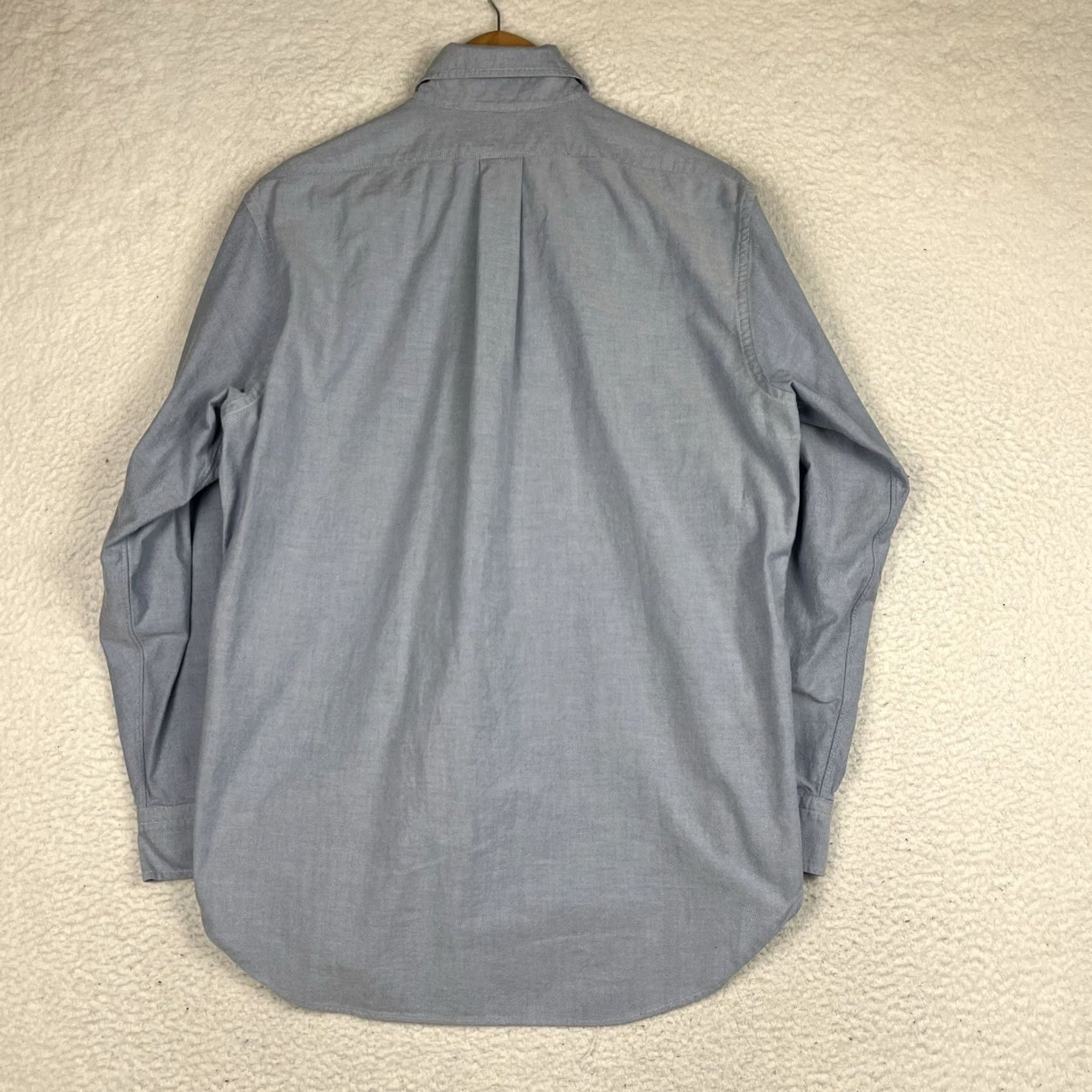 Brooks Brothers VINTAGE Brooks Brothers Regent Shirt 16-33 Blue Oxford Cotton USA Made Size US L / EU 52-54 / 3 - 7 Thumbnail