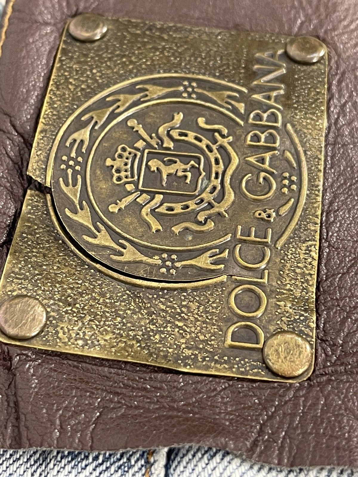 Dolce & Gabbana × Vintage Vintage D&G Dolce Gabbana Distressed Jeans Size US 35 - 12 Thumbnail