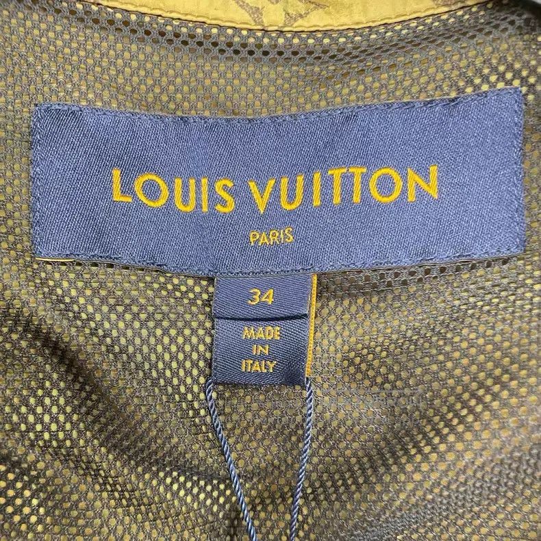 Louis Vuitton Louis Vuitton Full print coffee brown jacket Size XXS / US 00 / IT 34 - 5 Thumbnail