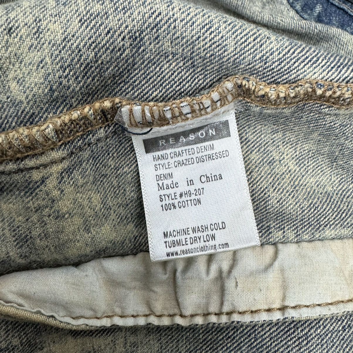 Reason ☀️REASON PATCHWORK DENIM ZIPPER JACKET Size US M / EU 48-50 / 2 - 13 Thumbnail