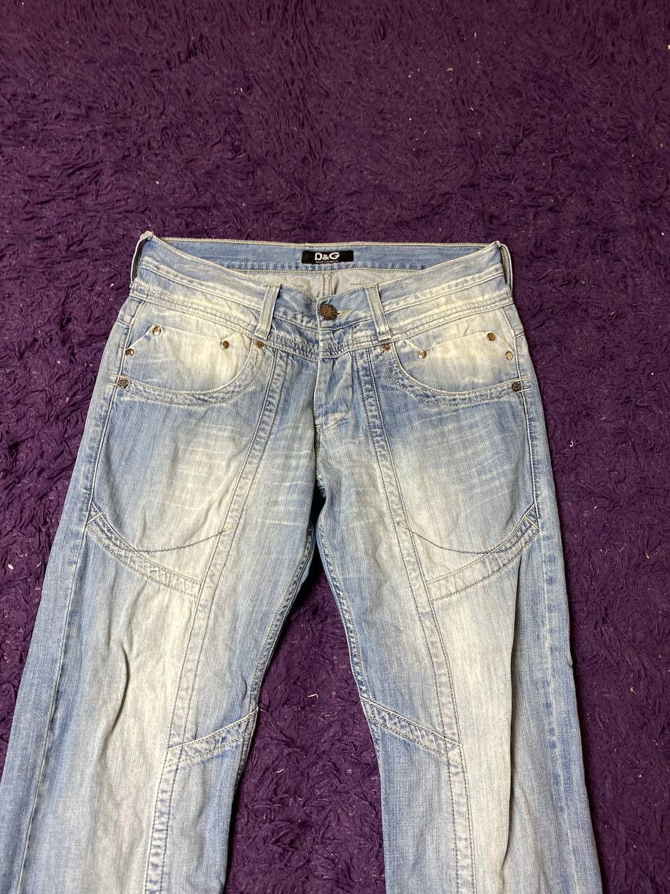 Other Y2K Vintage Dolce&Gabbana Jeans Streetwear Rare Casual Style Size US 31 - 7 Thumbnail