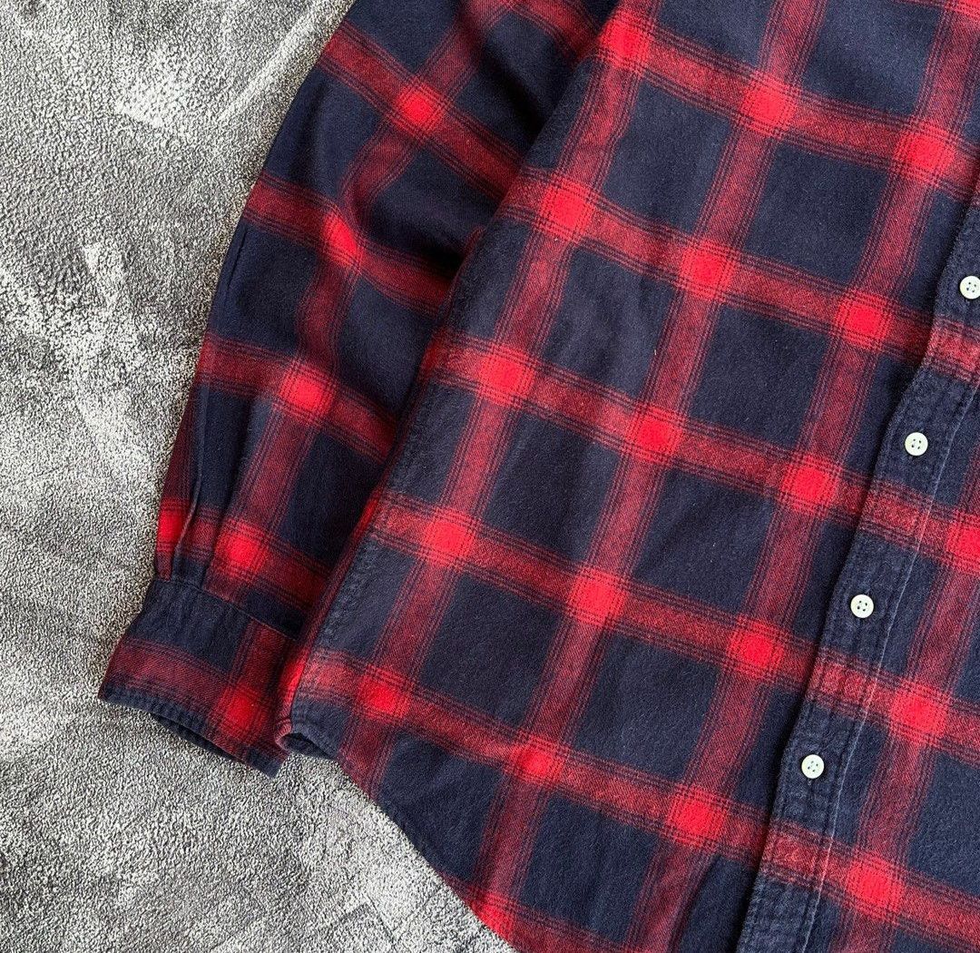 Japanese Brand GLOBAL WORK Veterano Flanel Shirt Size US L / EU 52-54 / 3 - 3 Thumbnail
