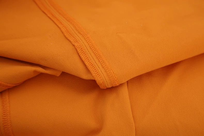 Issey Miyake Issey Miyake An orange skirt Size 31" - 6 Thumbnail
