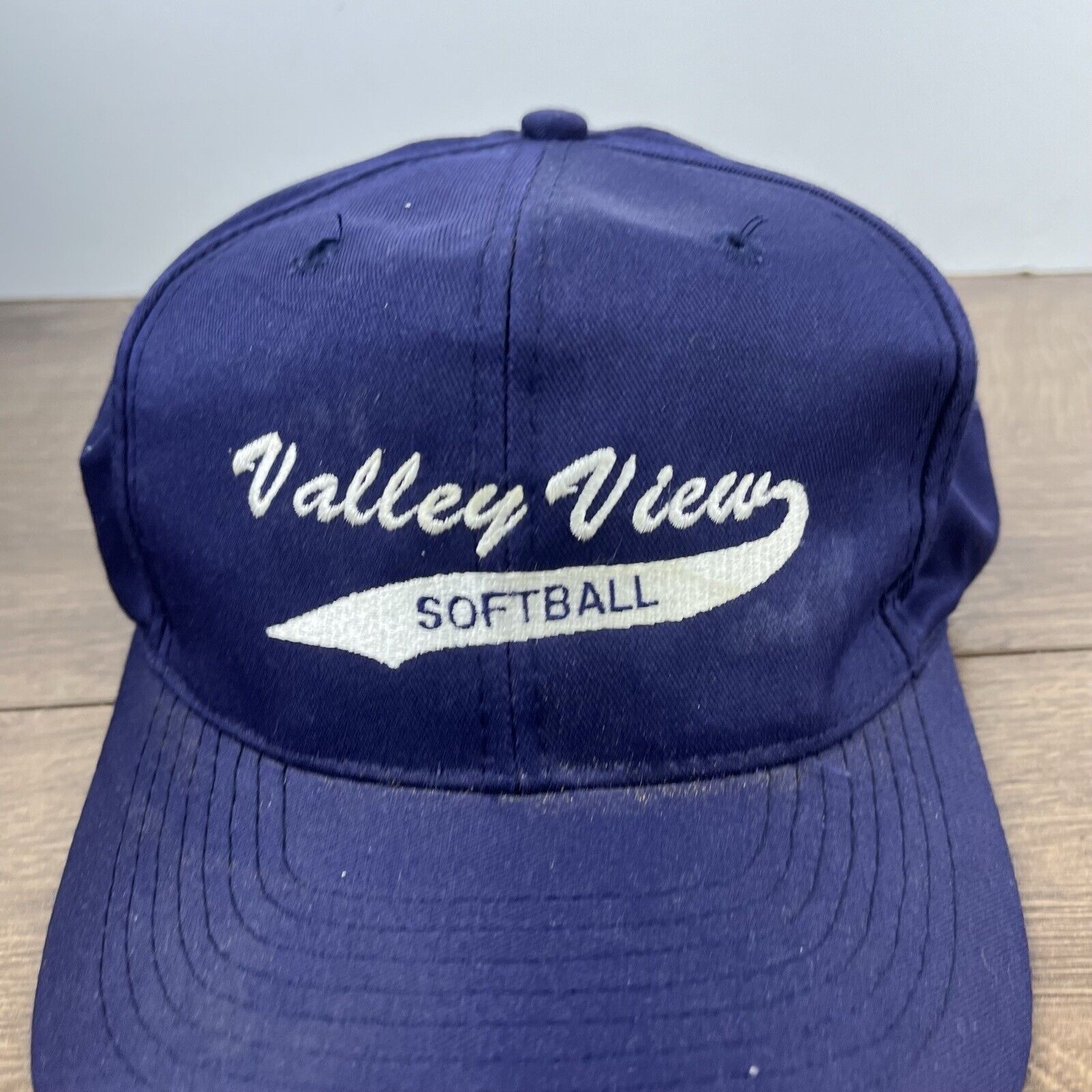 Other Valley View Softball Hat Blue Snapback Cap Adjustable Blue A Size ONE SIZE - 6 Thumbnail