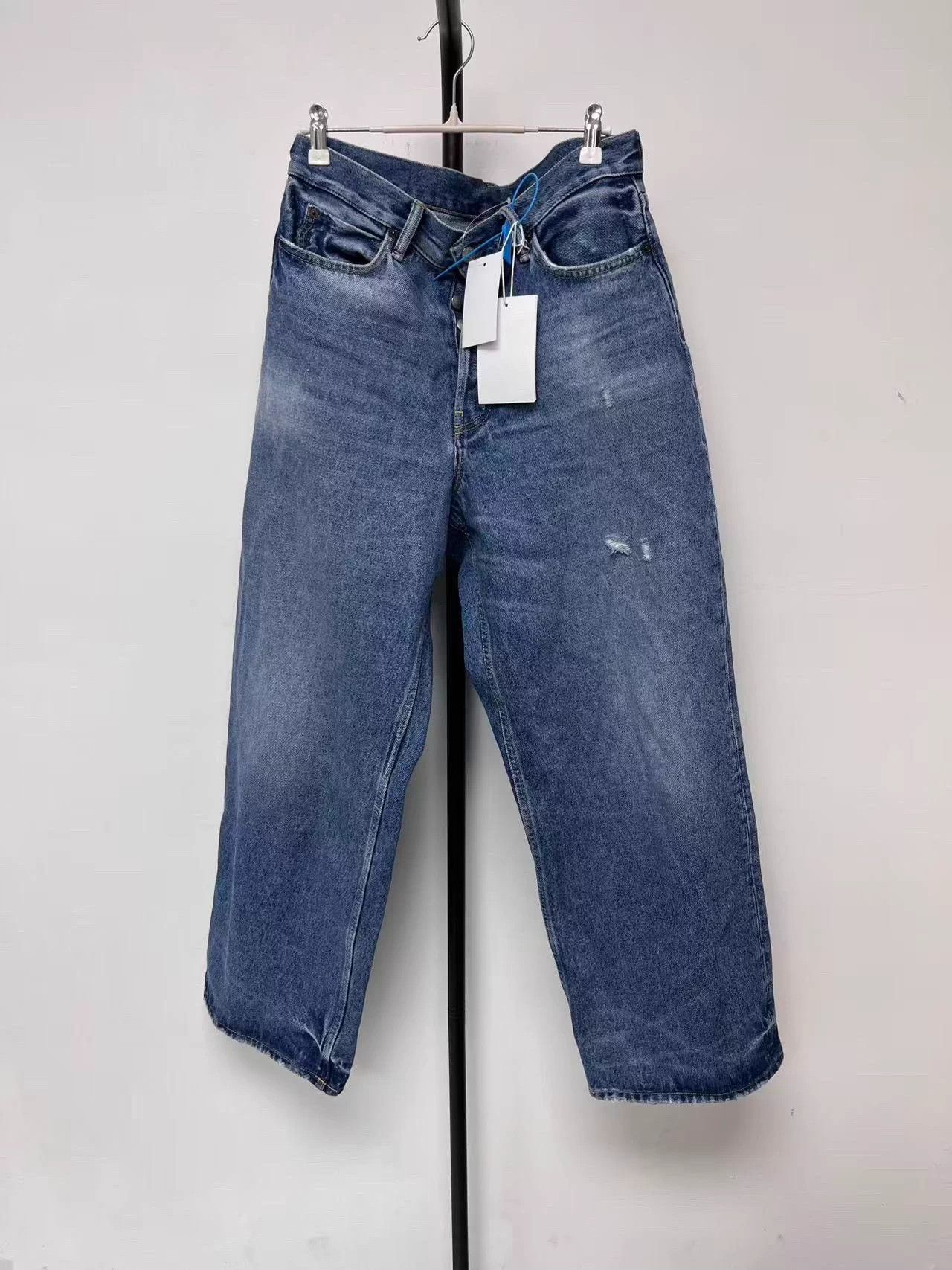 Acne Studios Acne Studios Denim Vintage Wash Mid-Waist Relaxed Straight Size US 34 / EU 50 - 1 Thumbnail