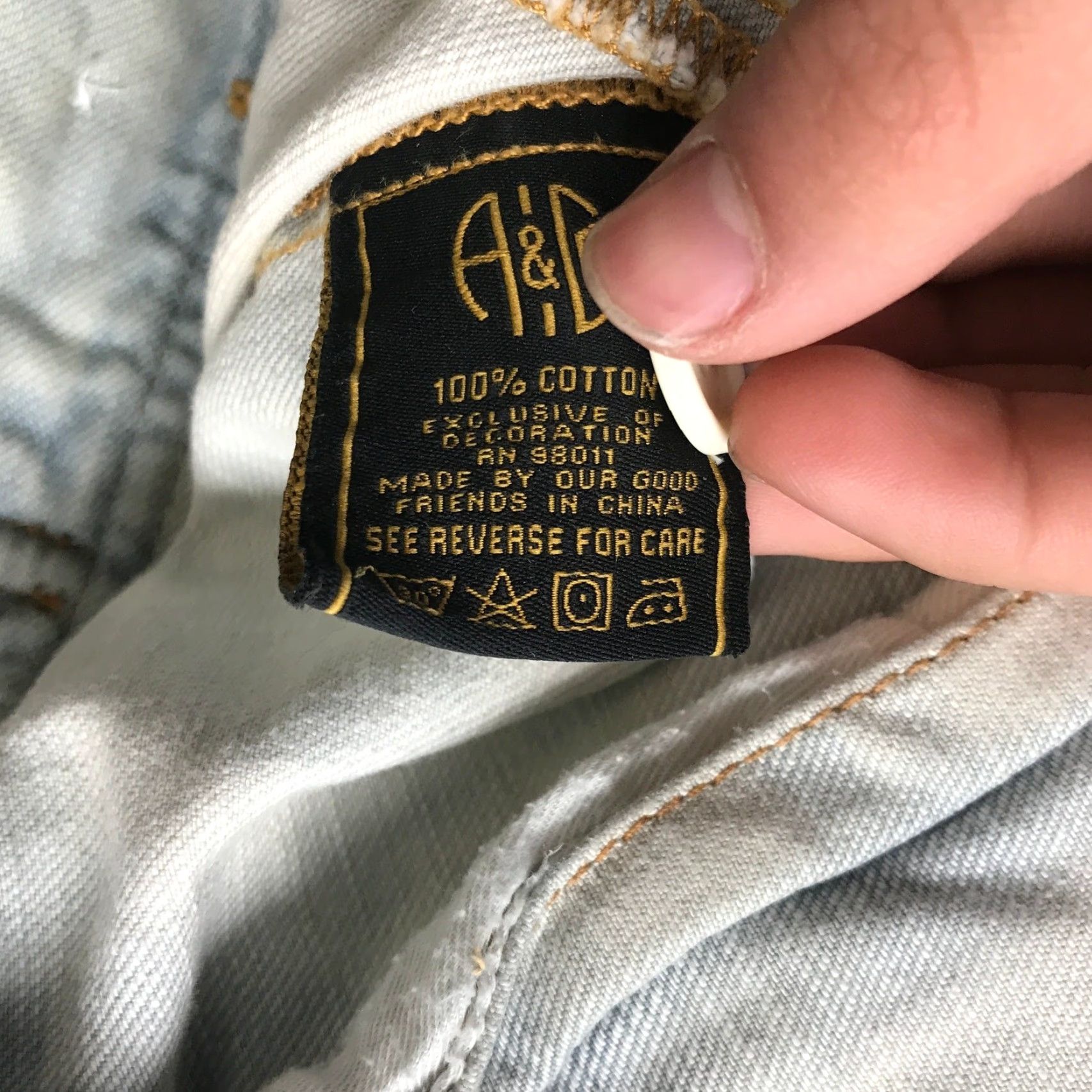 J Brand Akoo Trucker Jacket Denim Blue Button XL Mens Jeans Jacket Size US 36 / EU 52 - 6 Thumbnail