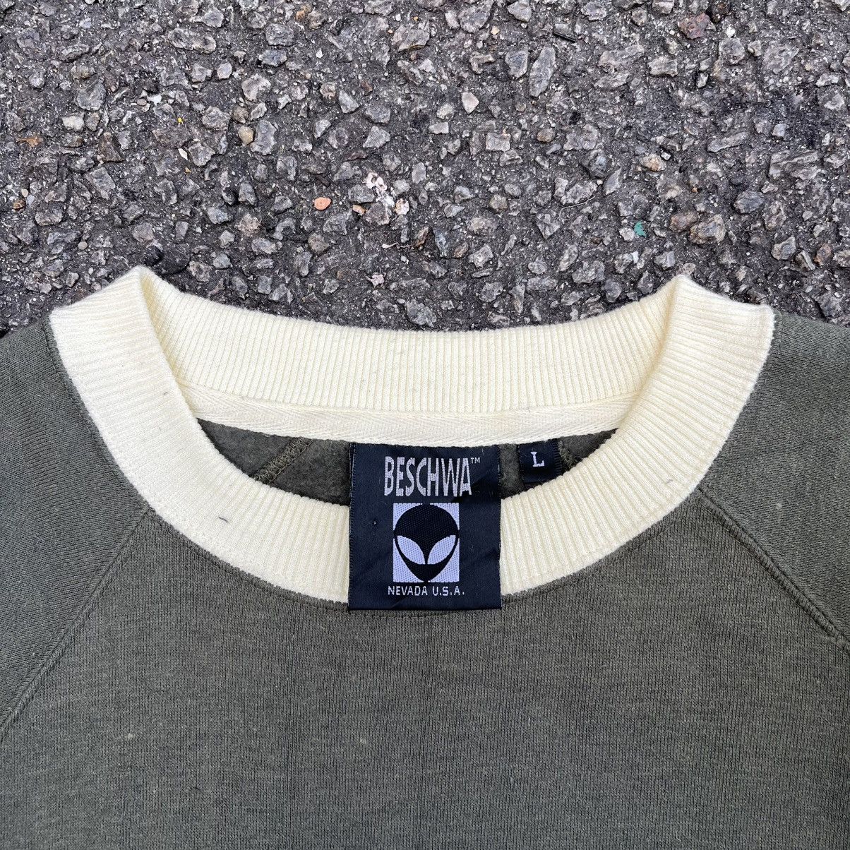 Alien Workshop Vintage Beschwa Alien Center Logo Sweatshirt Skateboard Size US L / EU 52-54 / 3 - 5 Thumbnail