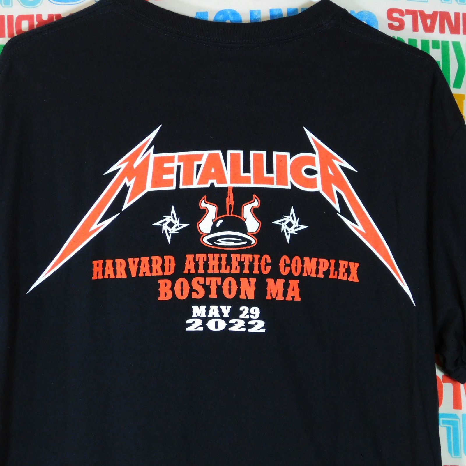 Metallica Metallica Boston Calling 2022 Tour T Shirt Sz L Double Sided Size US L / EU 52-54 / 3 - 5 Thumbnail