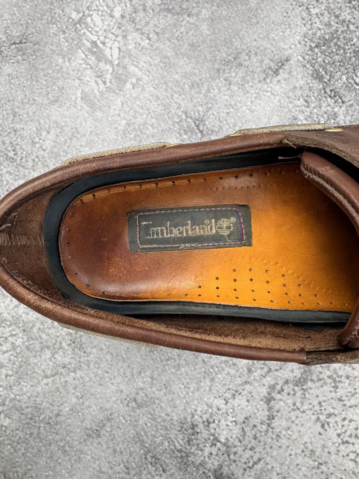 Timberland Timberland Boat Shoes Brown Leather Men Size 42 Size US 9 / EU 42 - 7 Thumbnail