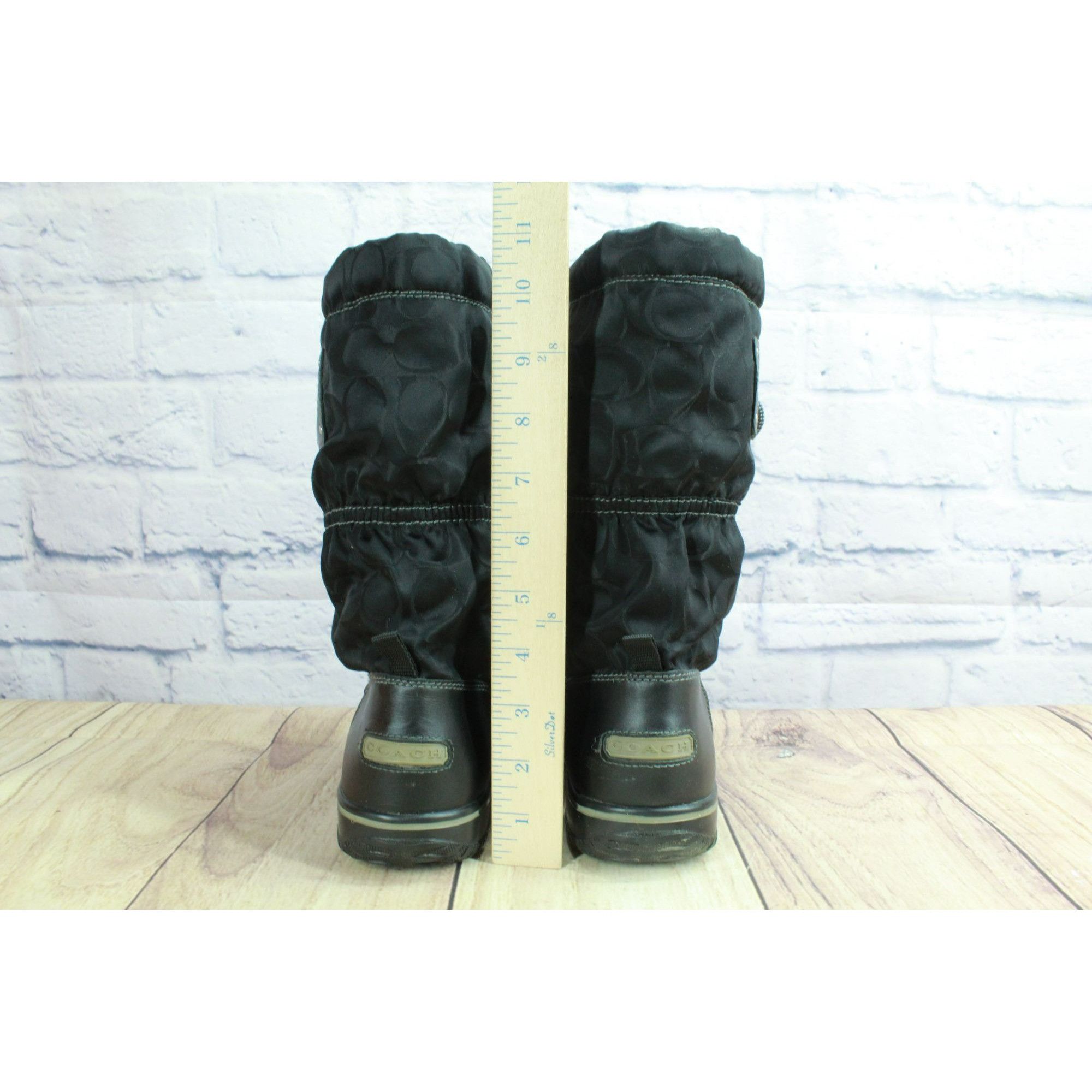 Coach Coach Shaine Waterproof Insulated Winter Boots Size US 7 / IT 37 - 6 Thumbnail