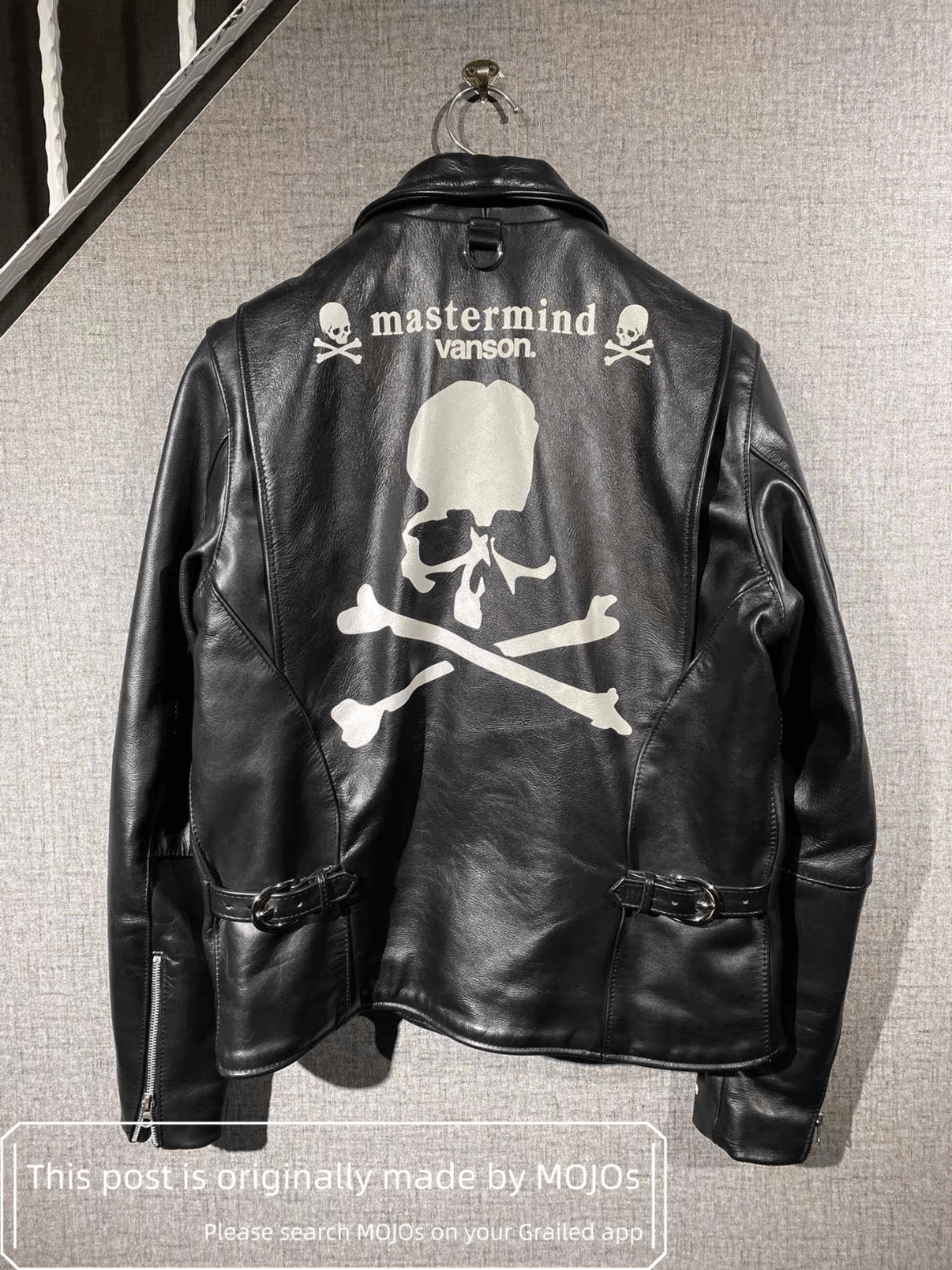 Mastermind Japan Sz L Mastermind Japan Vanson Limited Logo Leather Jacket Size US L / EU 52-54 / 3 - 1 Thumbnail
