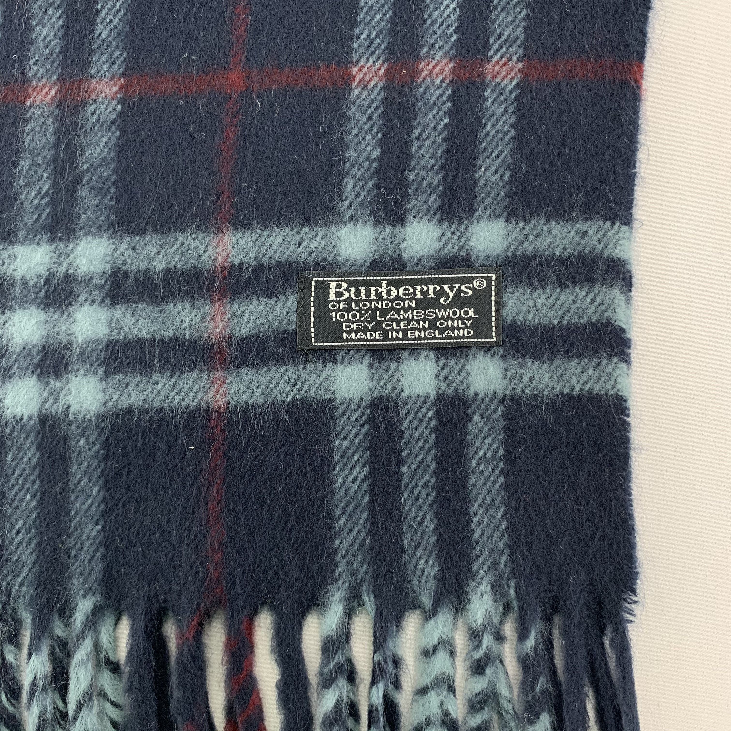 Burberry Burberry Scarf Wool Muffler Neck Wrap BL5187 Size ONE SIZE - 3 Thumbnail