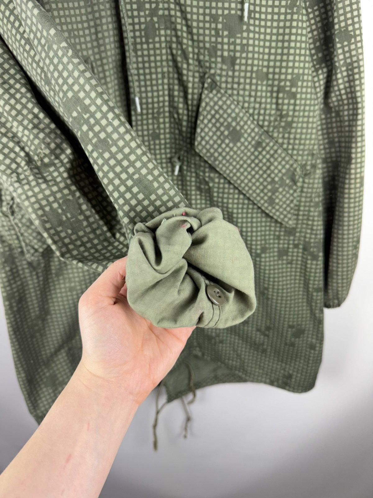 Other US Army VTG Night Camouflage Desert Military Parka Jacket Size US S / EU 44-46 / 1 - 10 Thumbnail