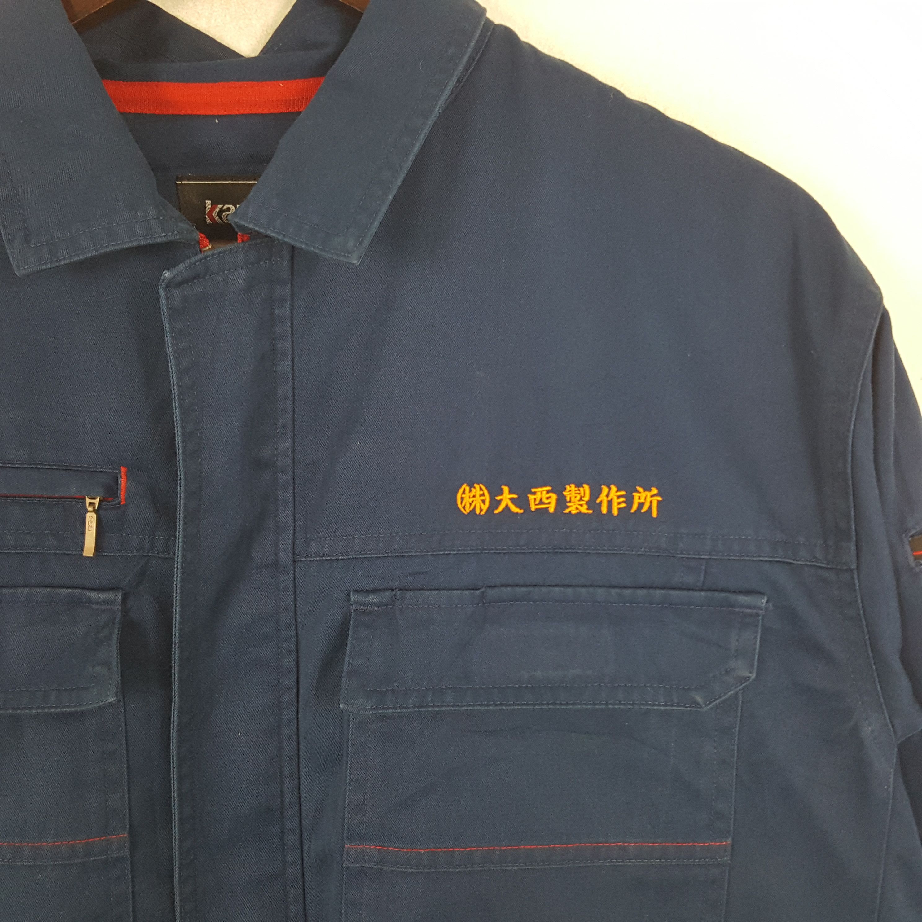 Vintage Vintage Kansai X Skulls Zero Custom Logo Work Jacket Size US L / EU 52-54 / 3 - 3 Thumbnail