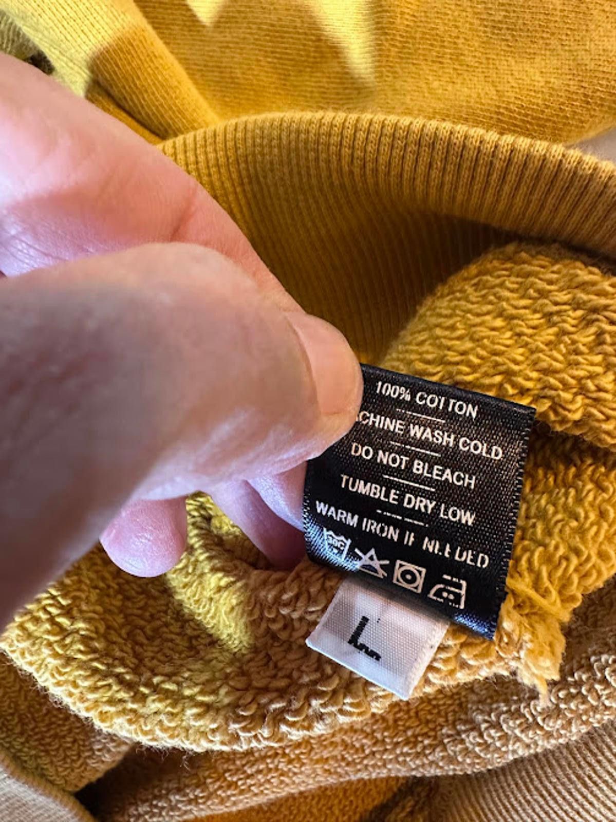 American Giant American Giant Made USA Mustard Crewneck Sweatshirt L Size US L / EU 52-54 / 3 - 5 Thumbnail