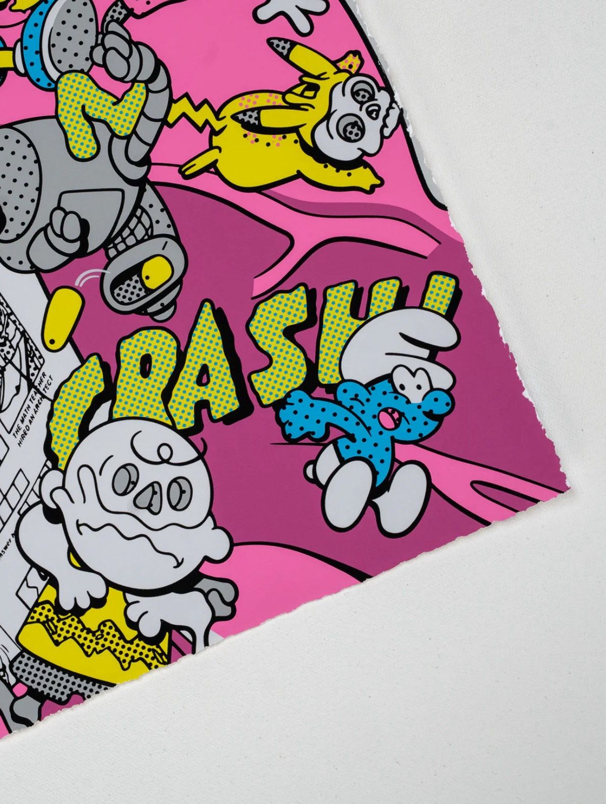 Matt Gondek MATT GONDEK PINK HULK READING NEWSPAPER Size ONE SIZE - 2 Thumbnail