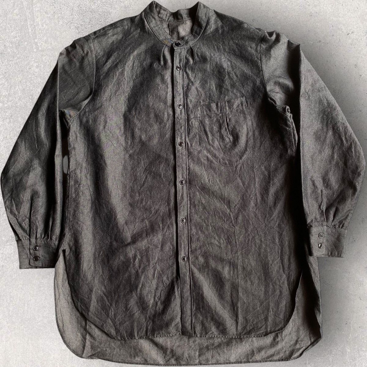 KLASICA × Lemaire × Yohji Yamamoto Soft Micro Moleskin Cotton Oversize Shirt Size US L / EU 52-54 / 3 - 1 Thumbnail