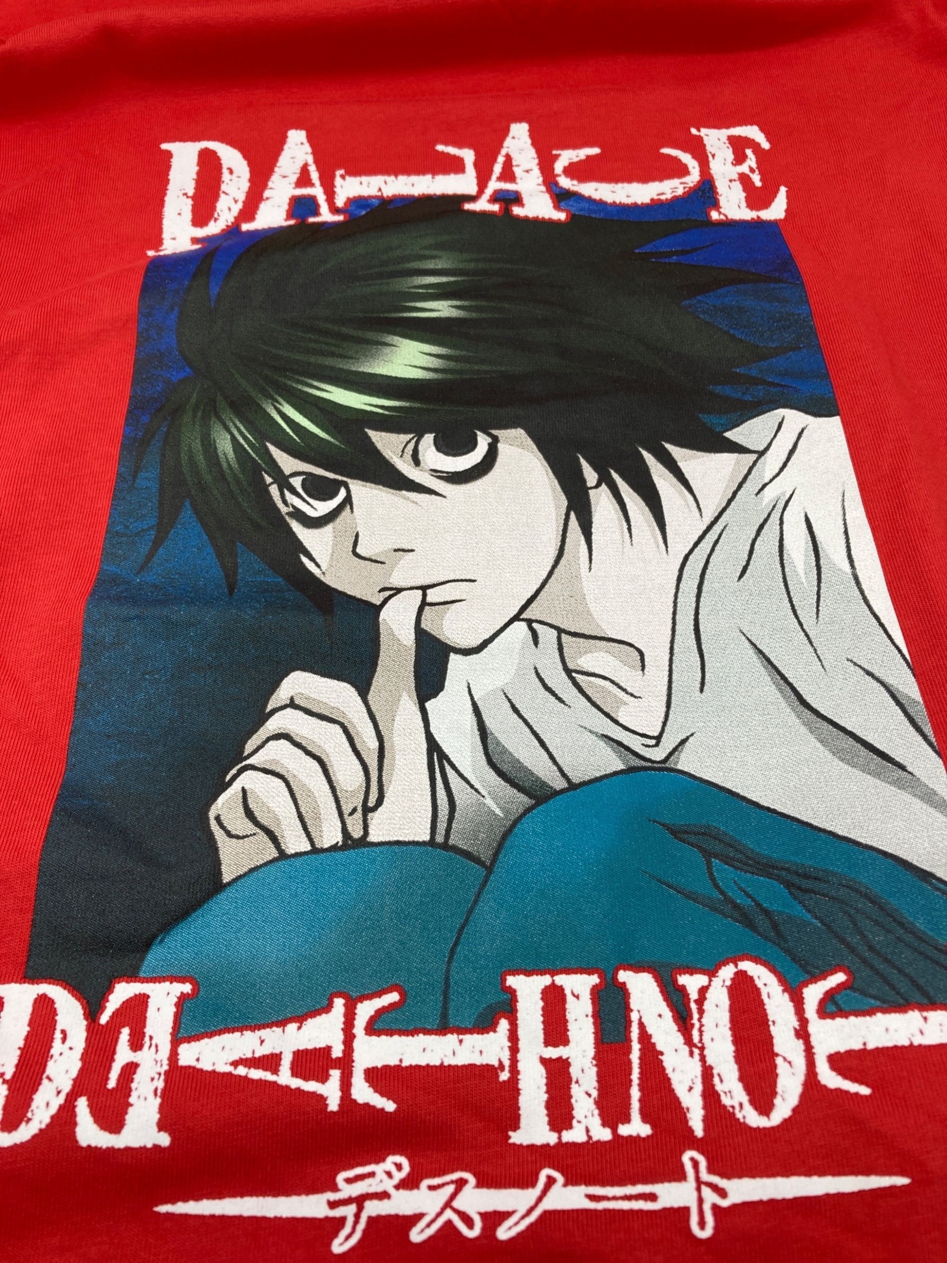 Palace PALACE x Death Note Print T-Shirt Cotton Red Size M Size US M / EU 48-50 / 2 - 3 Thumbnail