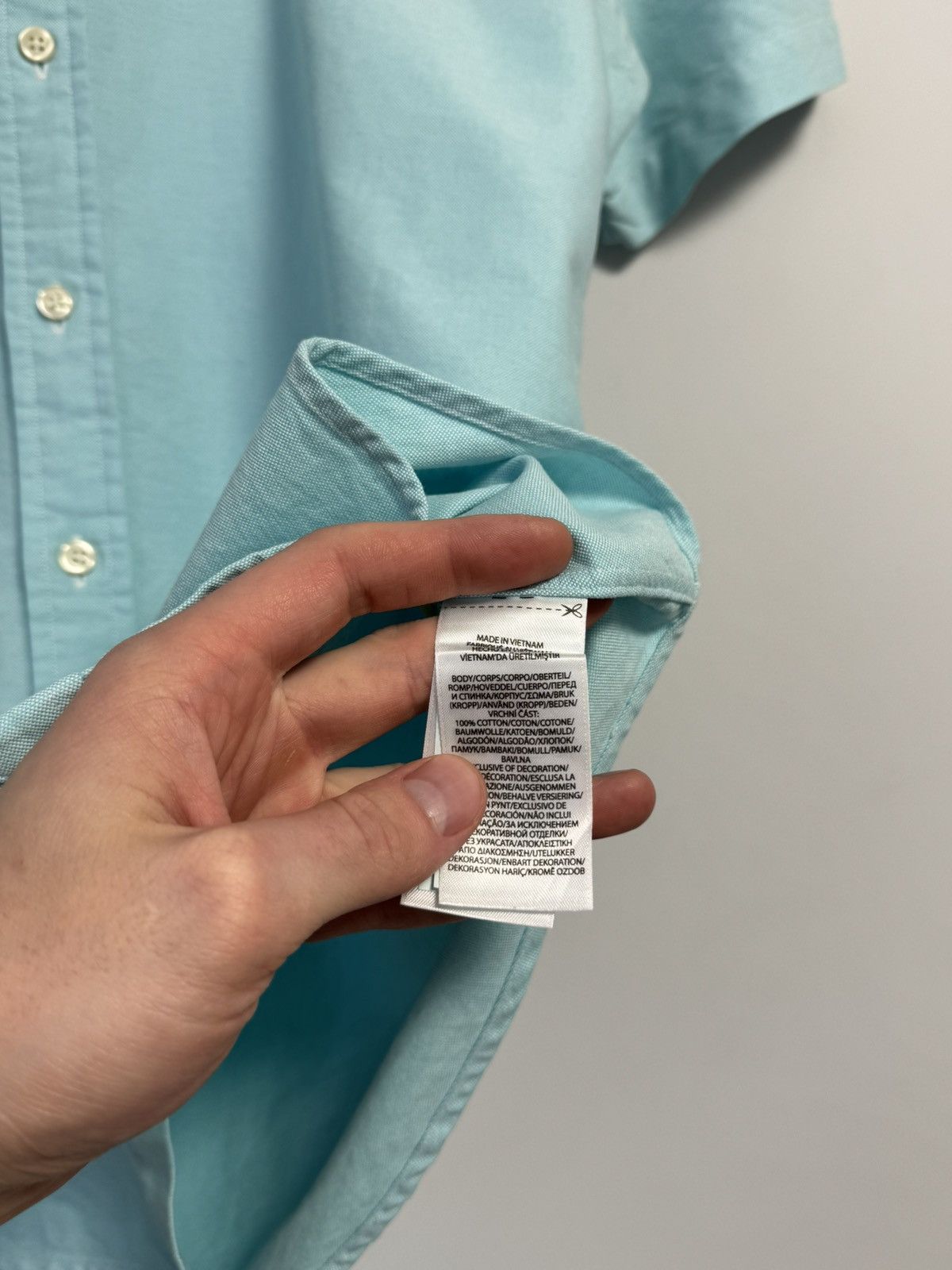 Polo Ralph Lauren Polo Ralph Lauren Button Up T-Shirt mint Size US M / EU 48-50 / 2 - 9 Thumbnail
