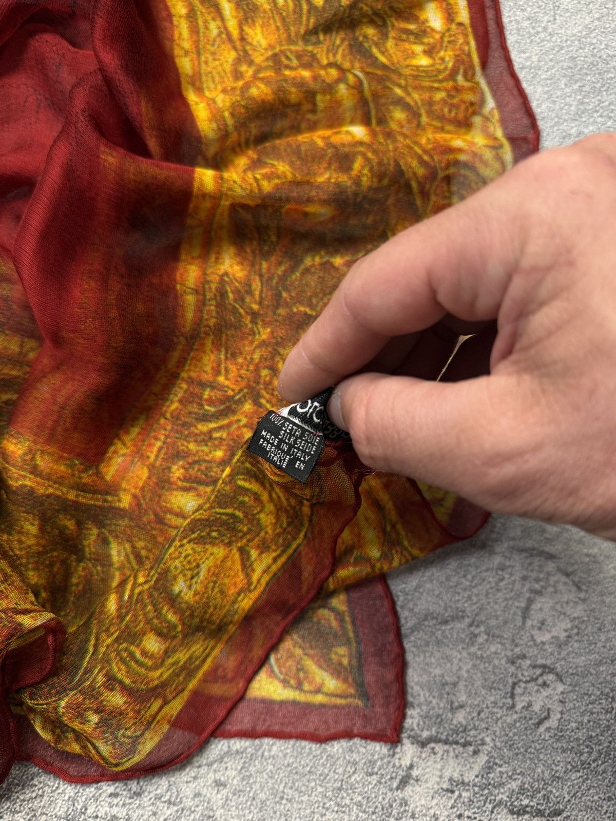 Dolce & Gabbana DOLCE & GABBANA SILK SCARF Size ONE SIZE - 3 Thumbnail