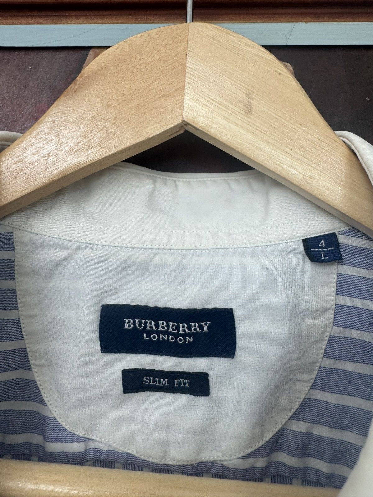 Burberry BURBERRY button up casual shirt stripes luxury designer rare Size US L / EU 52-54 / 3 - 5 Thumbnail