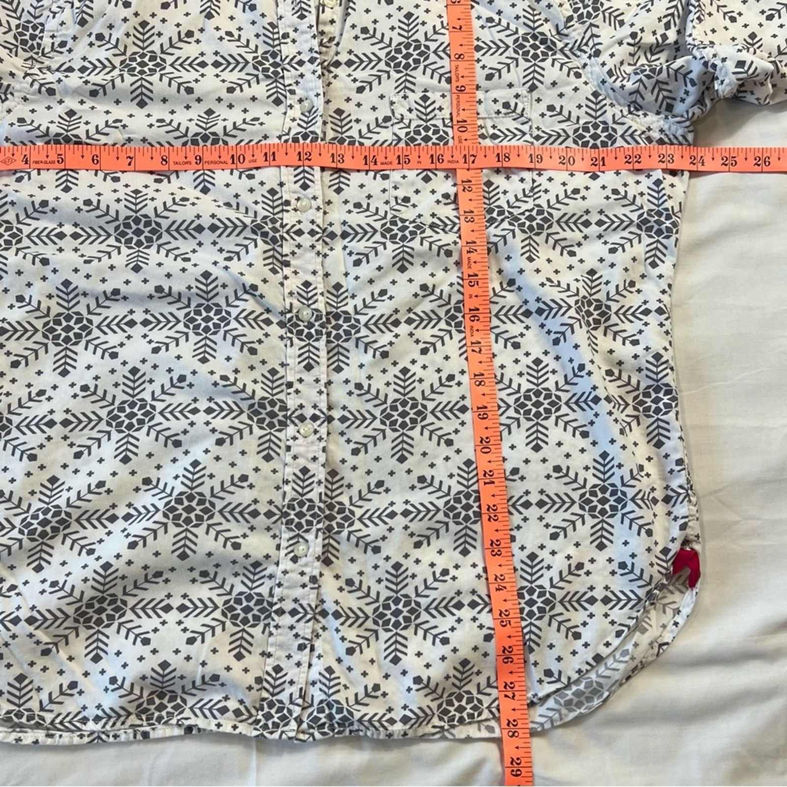 Victoria's Secret Victoria's Secret Women's Large Winter Sleep Pajama Top Size L / US 10 / IT 46 - 6 Thumbnail